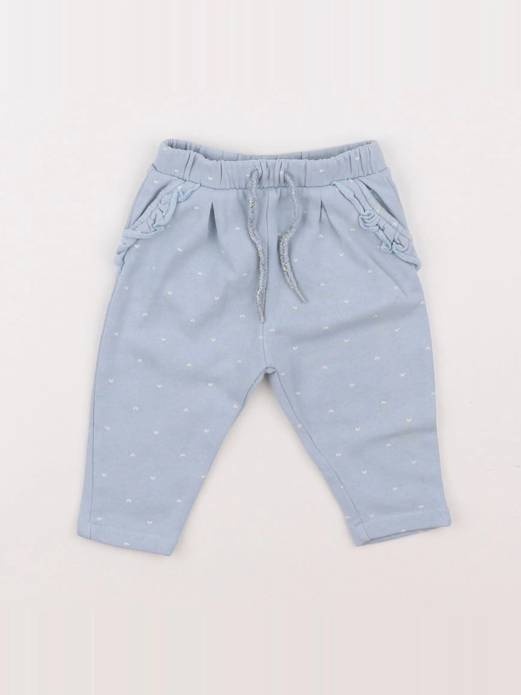 Vertbaudet - jogging bleu - 6 mois