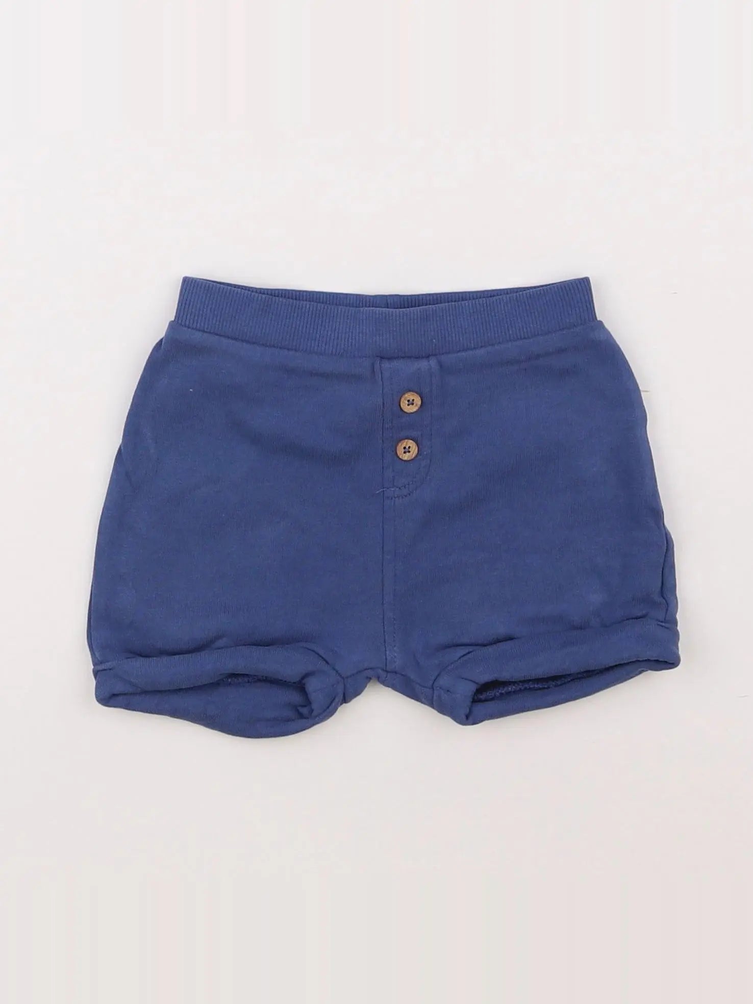 Vertbaudet - short bleu - 6 mois
