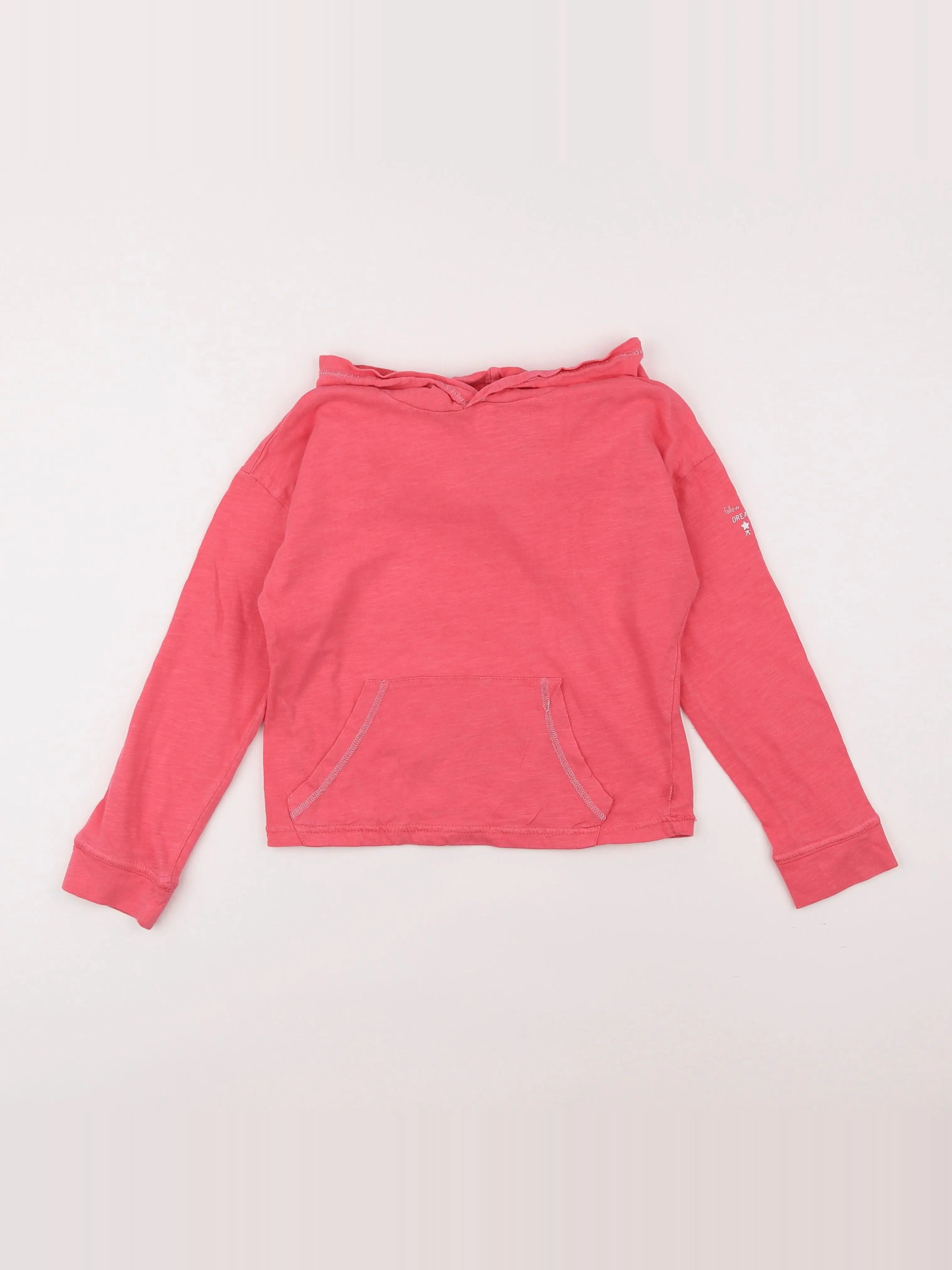 Okaidi - tee-shirt rose - 8 ans