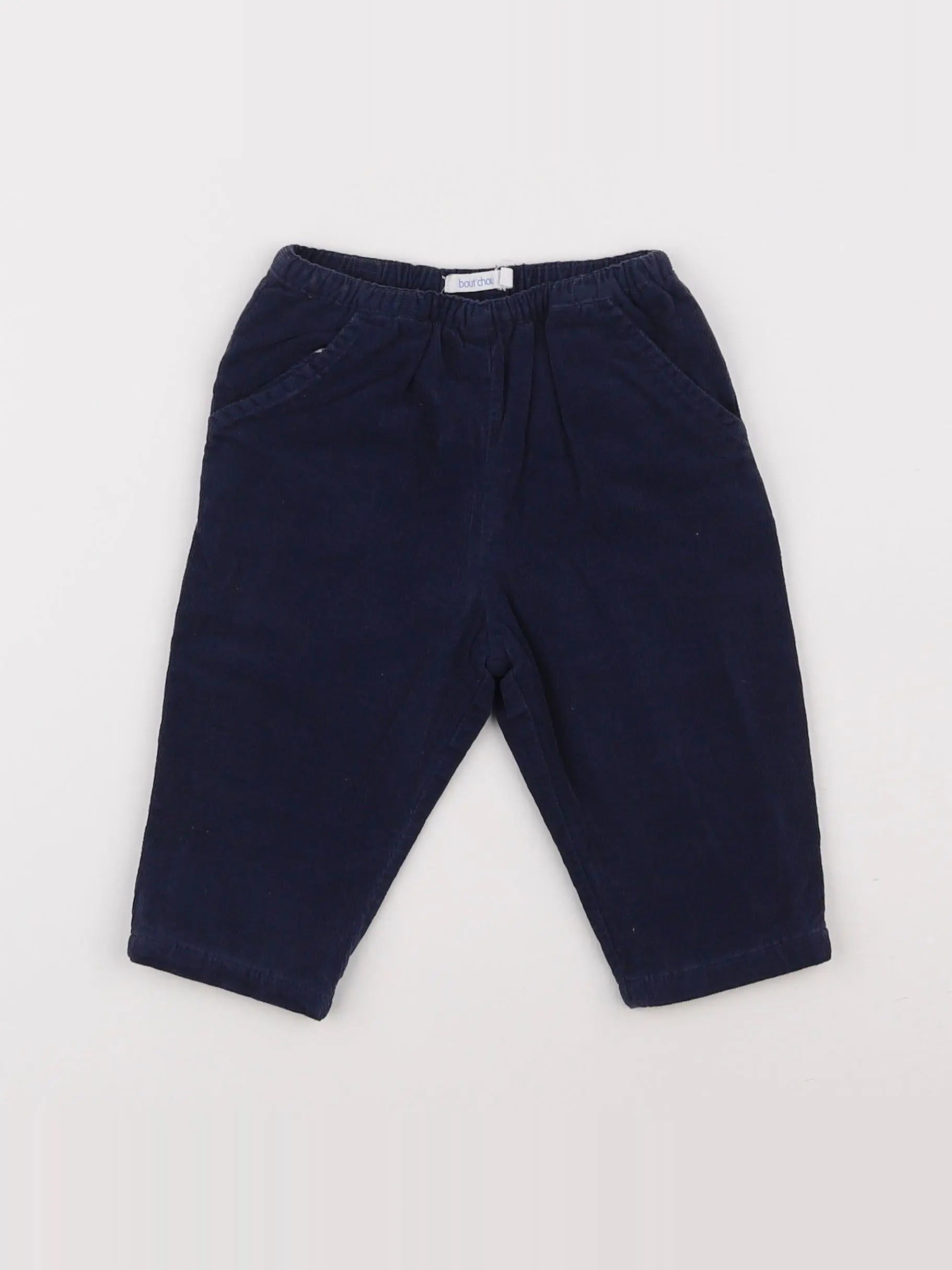 Boutchou - pantalon bleu - 6 mois