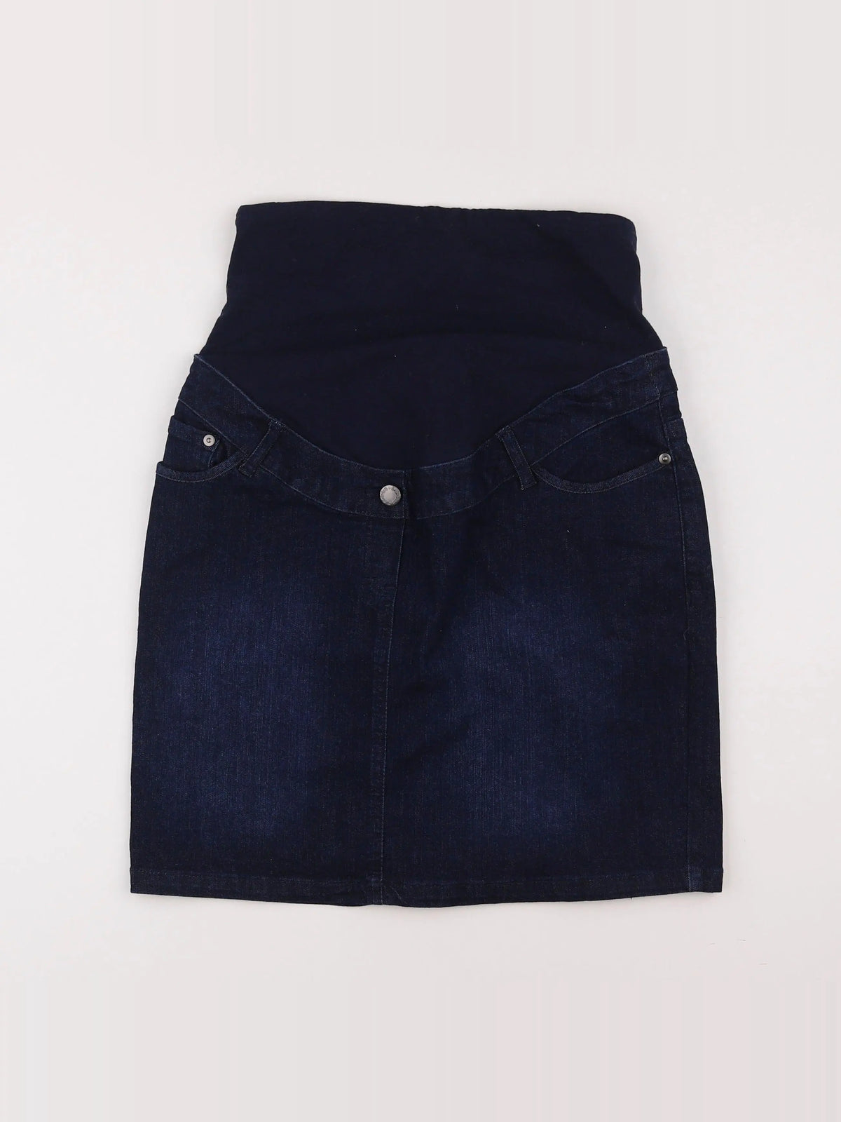 Vertbaudet - jupe grossesse bleu - 36