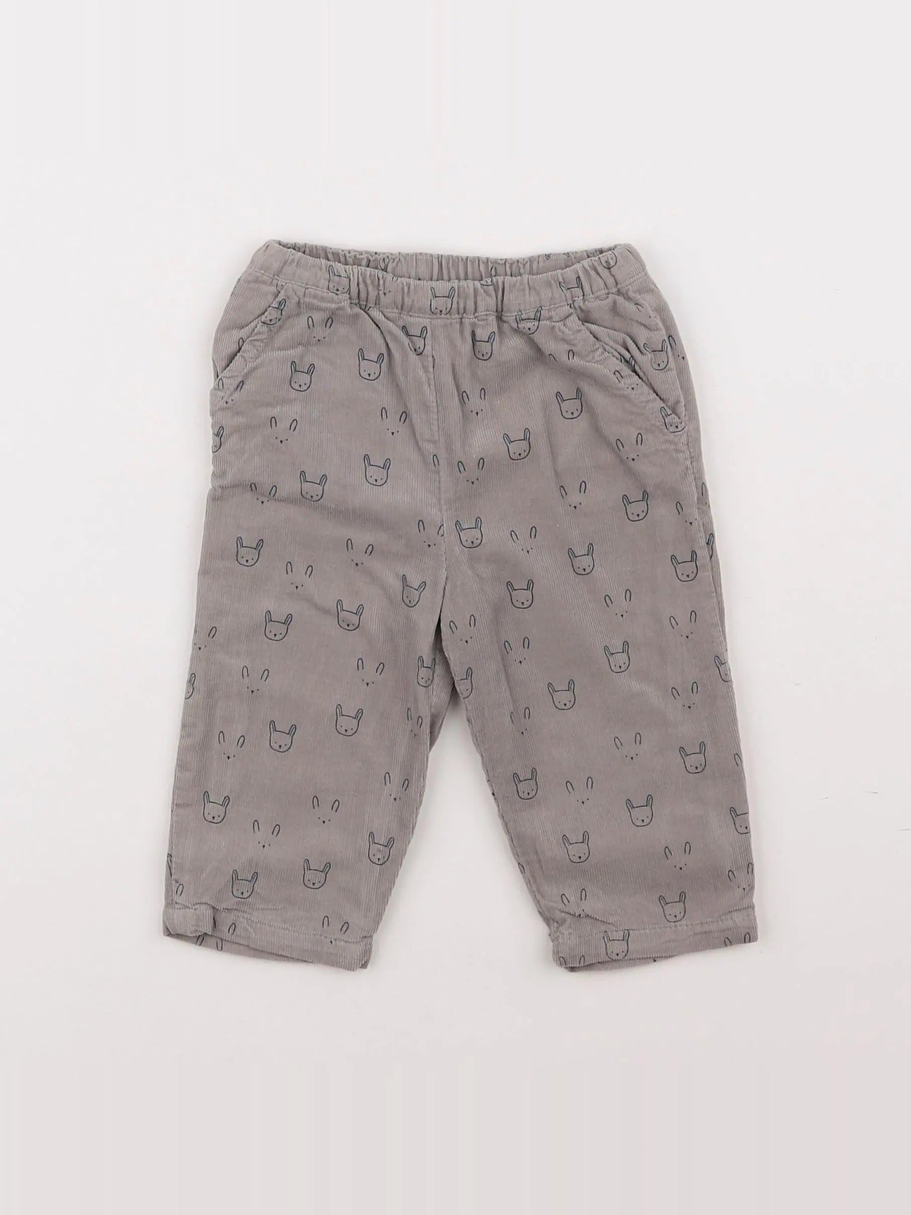 Boutchou - pantalon gris - 6 mois