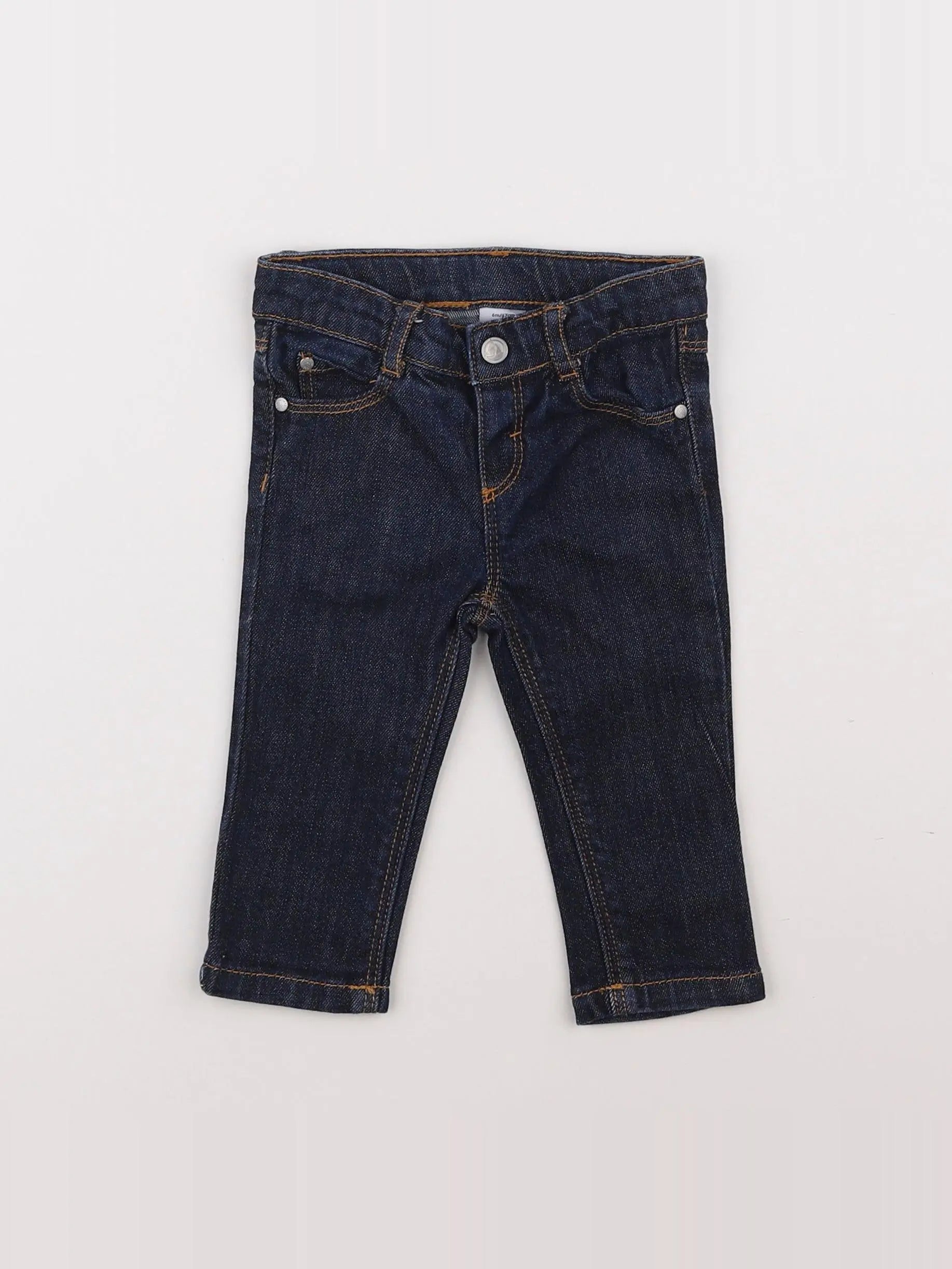 Jacadi - jean bleu - 6 mois
