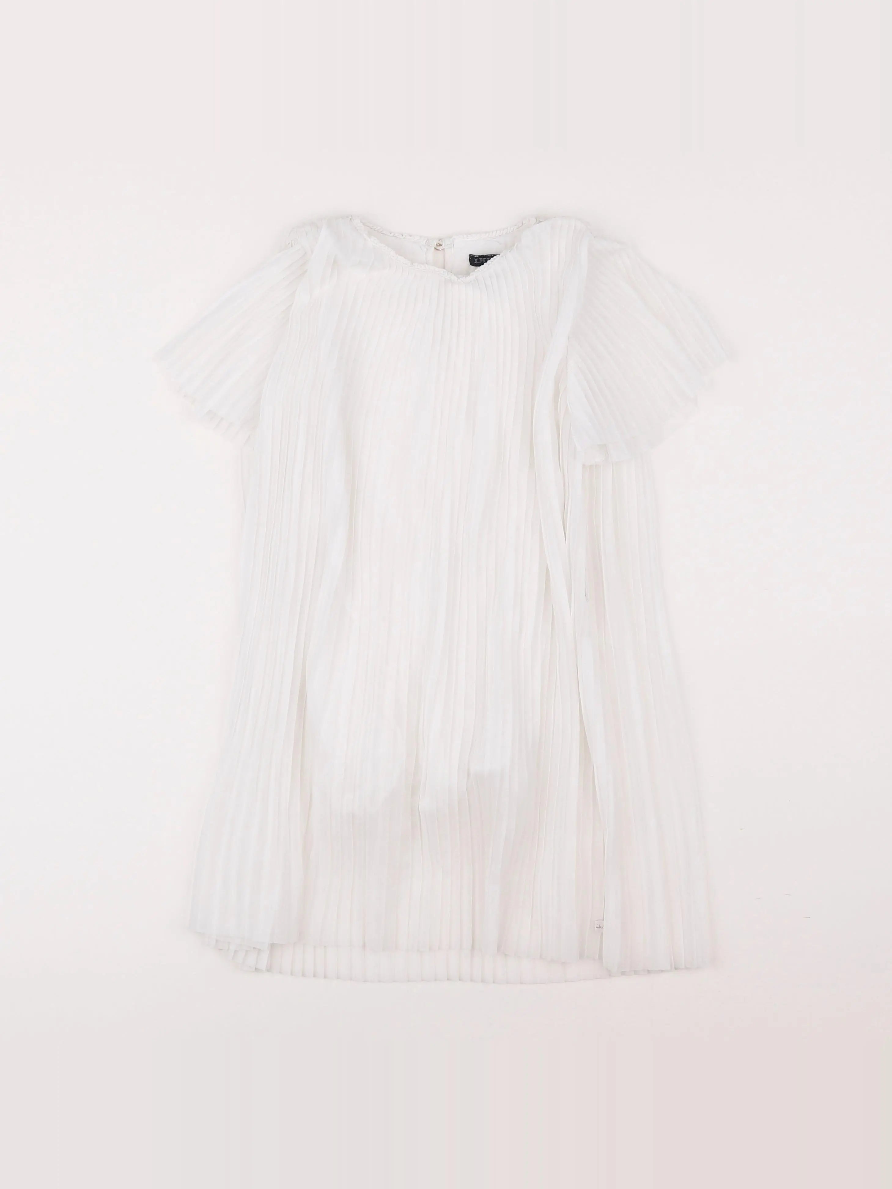 IKKS - robe blanc - 6 ans