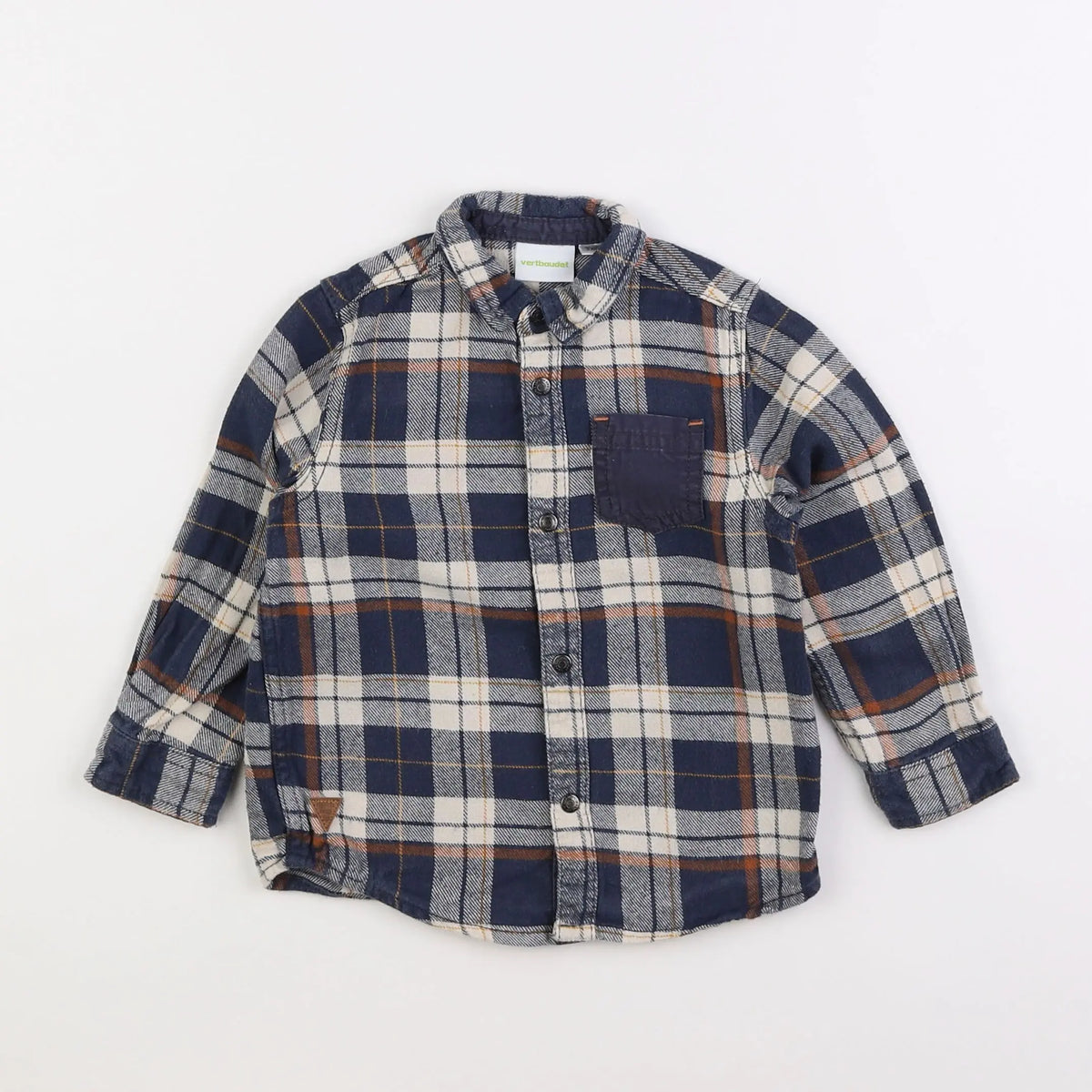 Vertbaudet - chemise multicolore - 3 ans