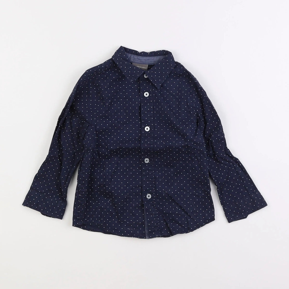 Vertbaudet - chemise bleu - 3 ans