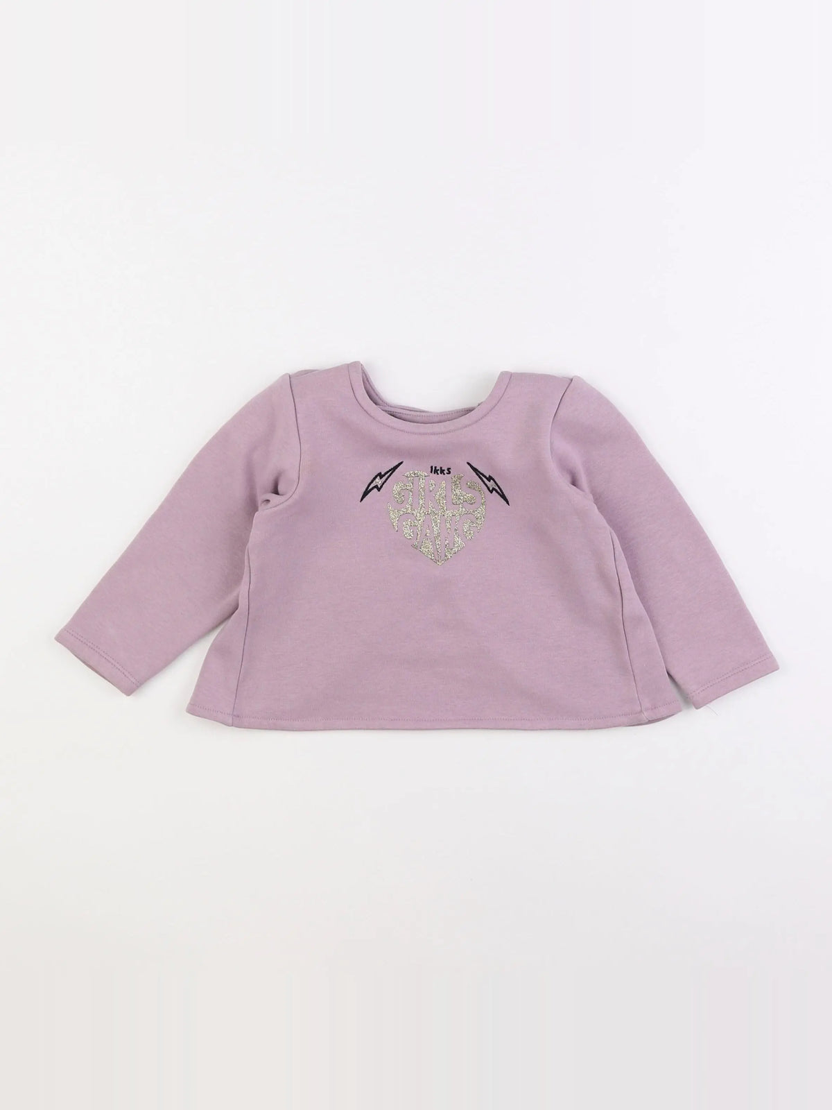 IKKS - sweat violet - 18 mois