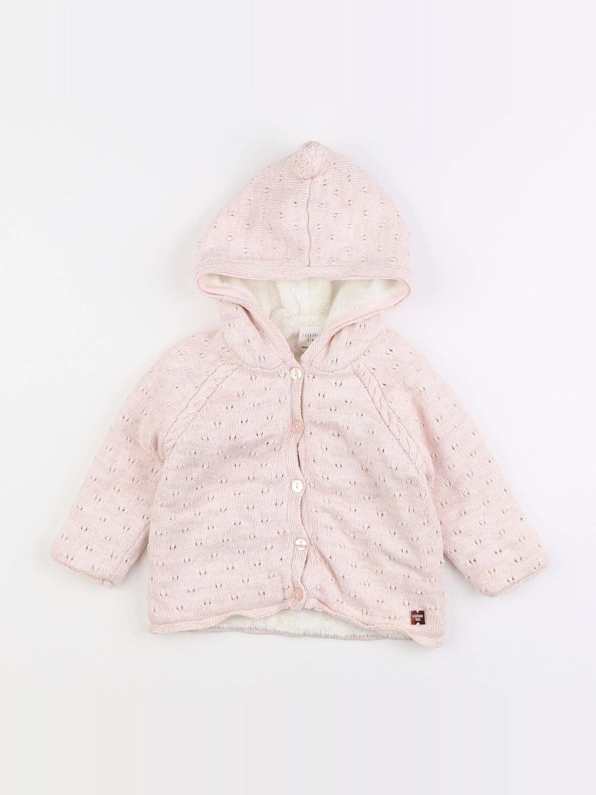 Carrément Beau - veste rose - 18 mois