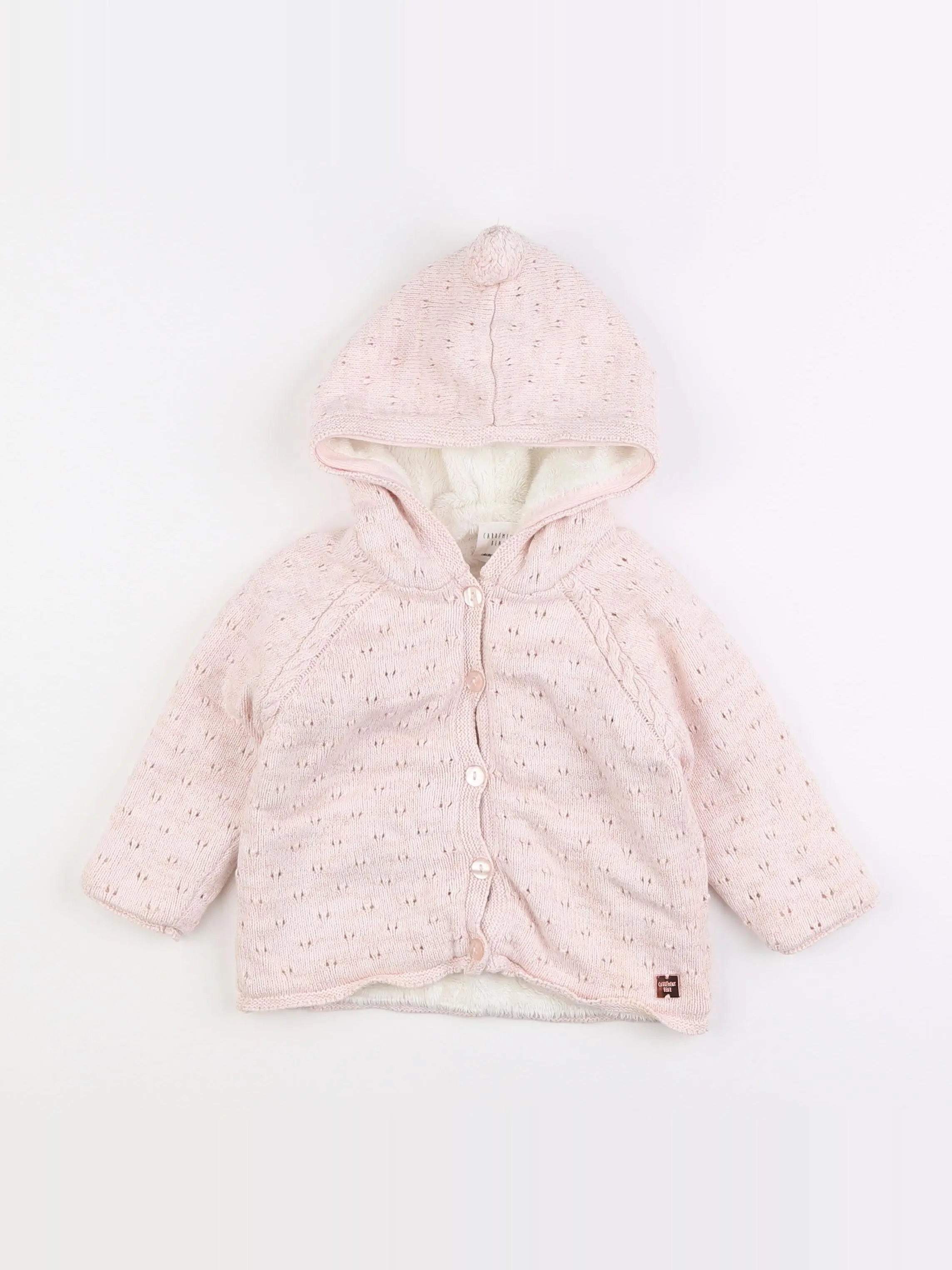 Carrément Beau - veste rose - 18 mois