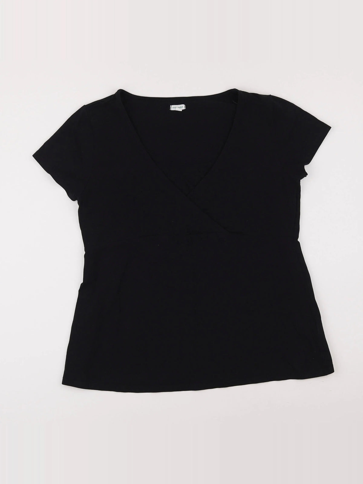 Vertbaudet - tee-shirt grossesse noir - 42 à 44