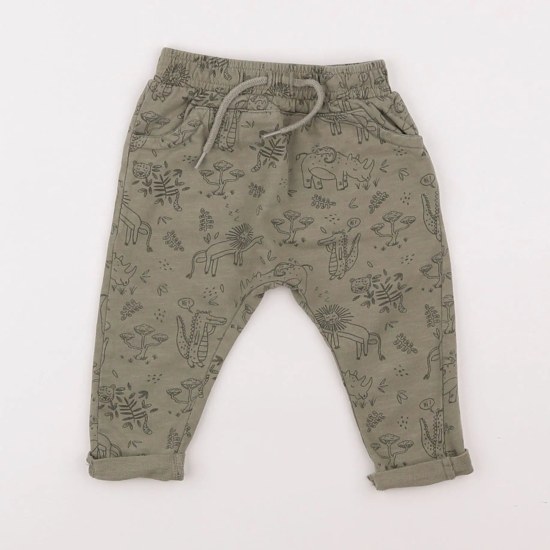 Vertbaudet - jogging vert - 6 mois