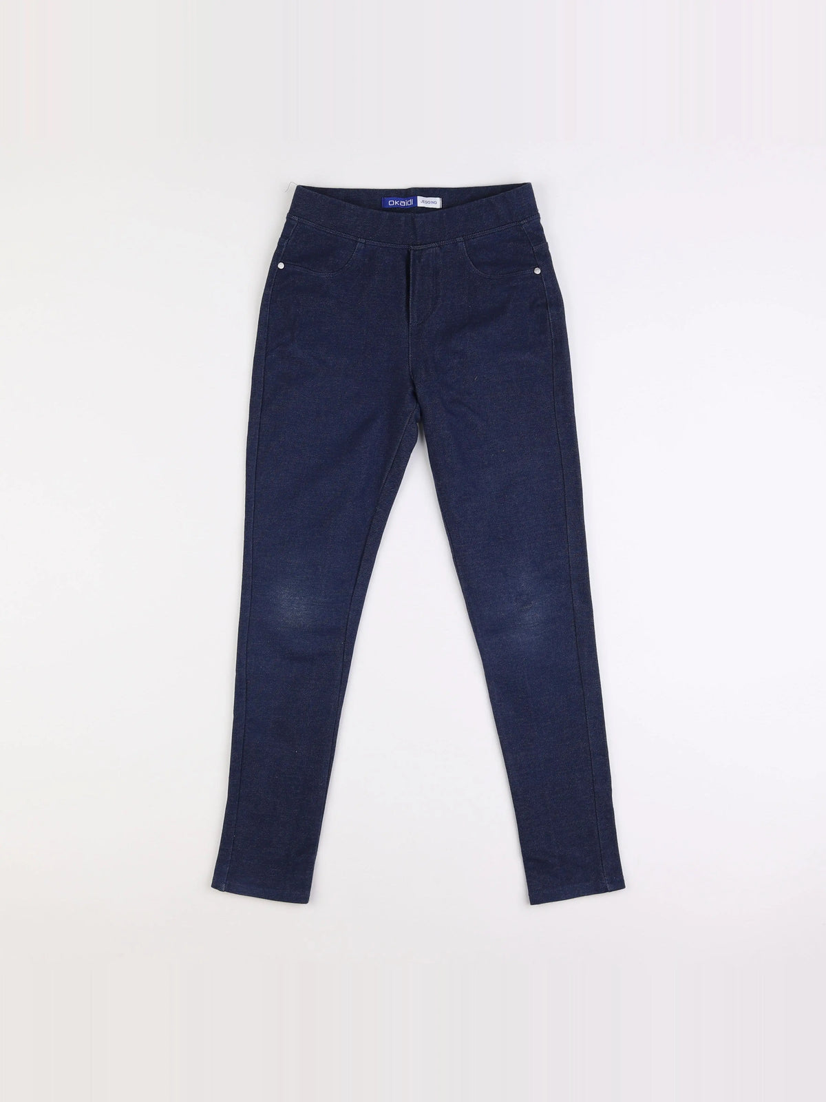 Okaidi - jegging bleu - 10 ans