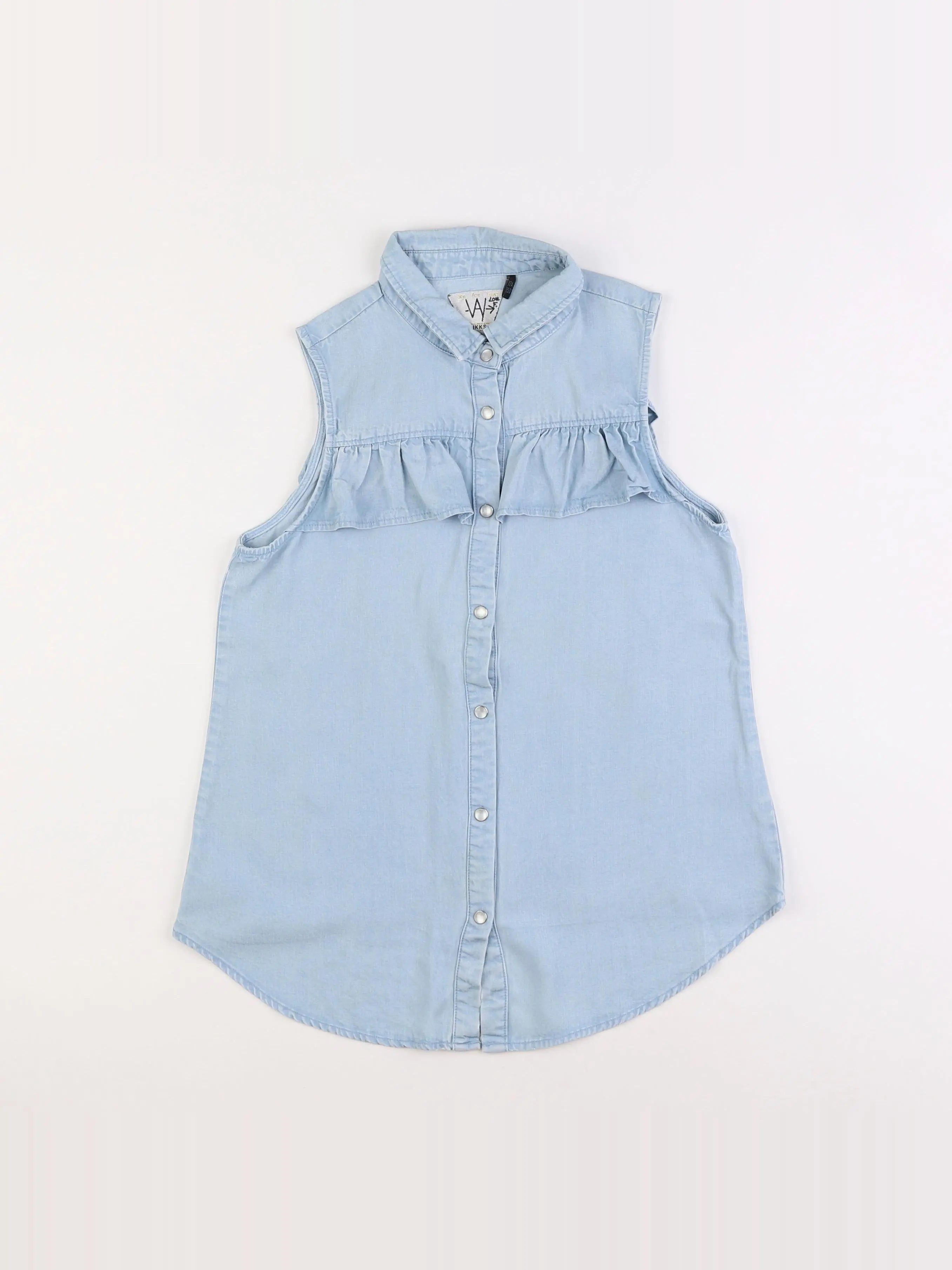 IKKS - chemise bleu - 12 ans