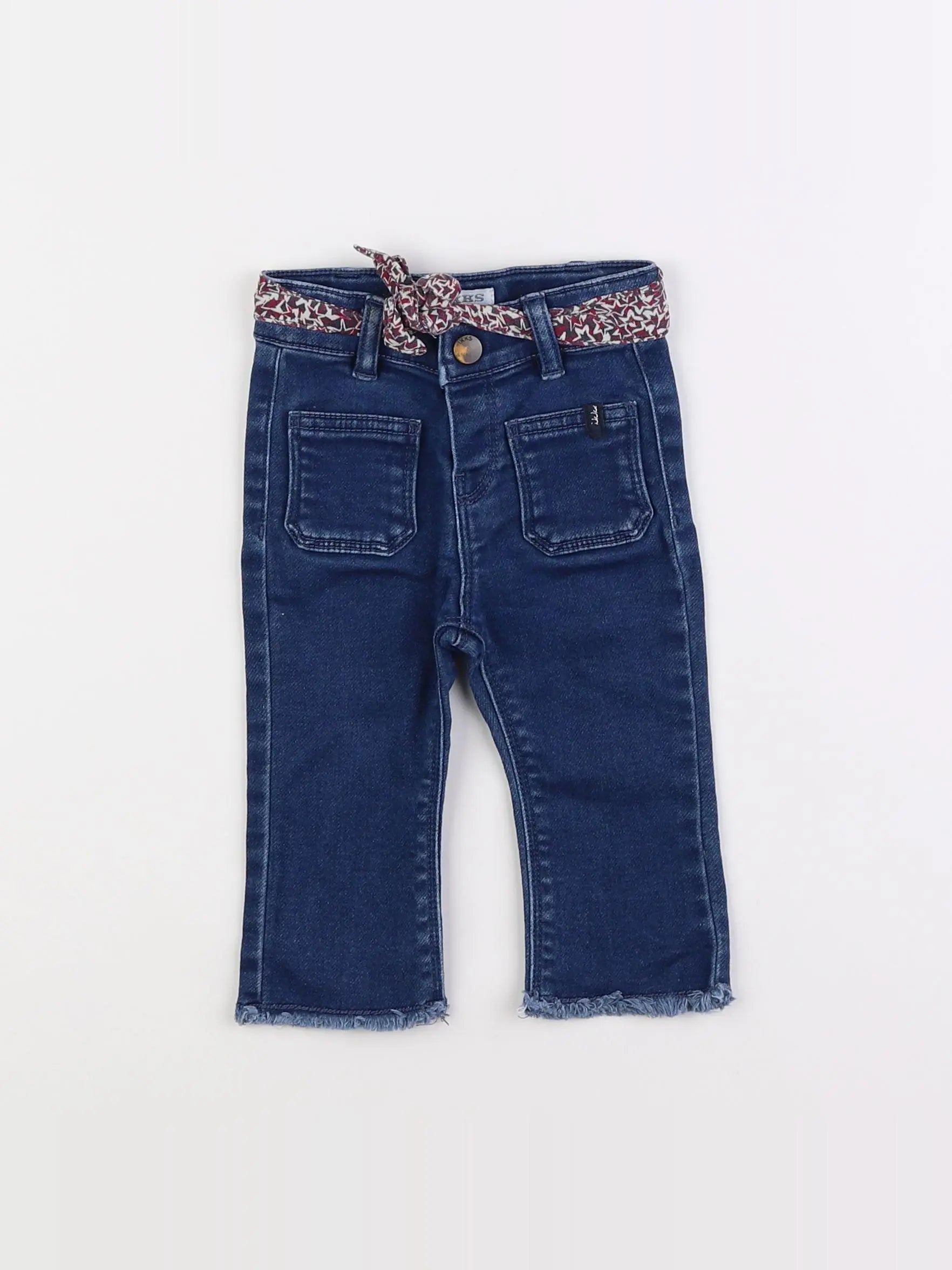 IKKS - jean bleu - 6 mois