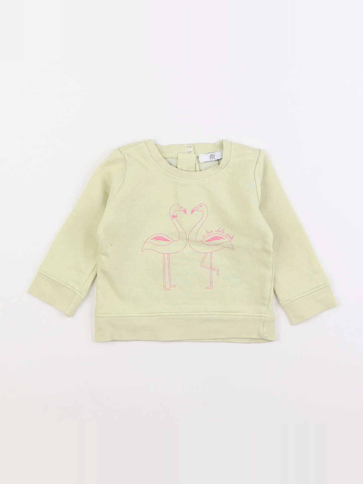 La Redoute - sweat jaune - 12 mois