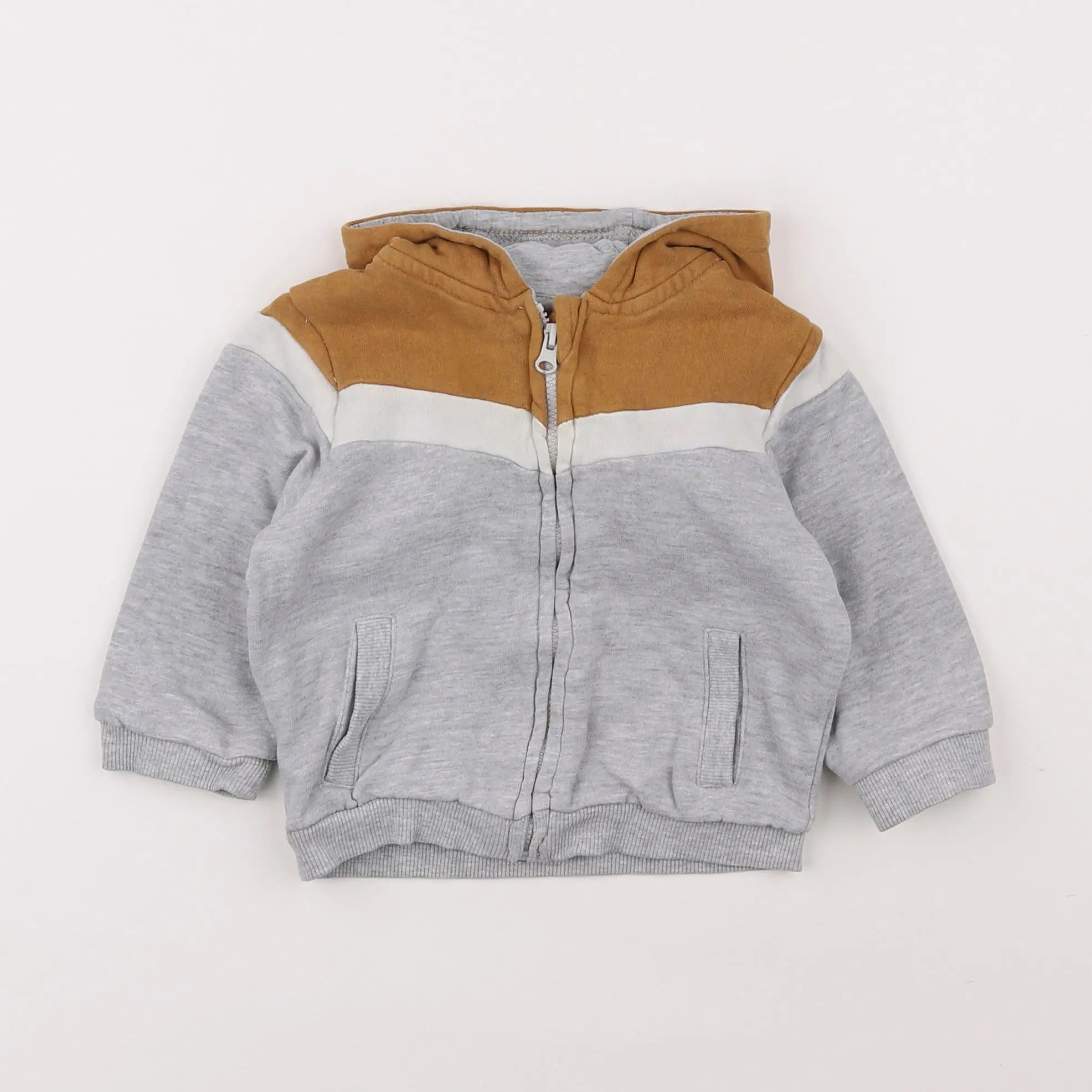 Vertbaudet - sweat multicolore - 12 mois