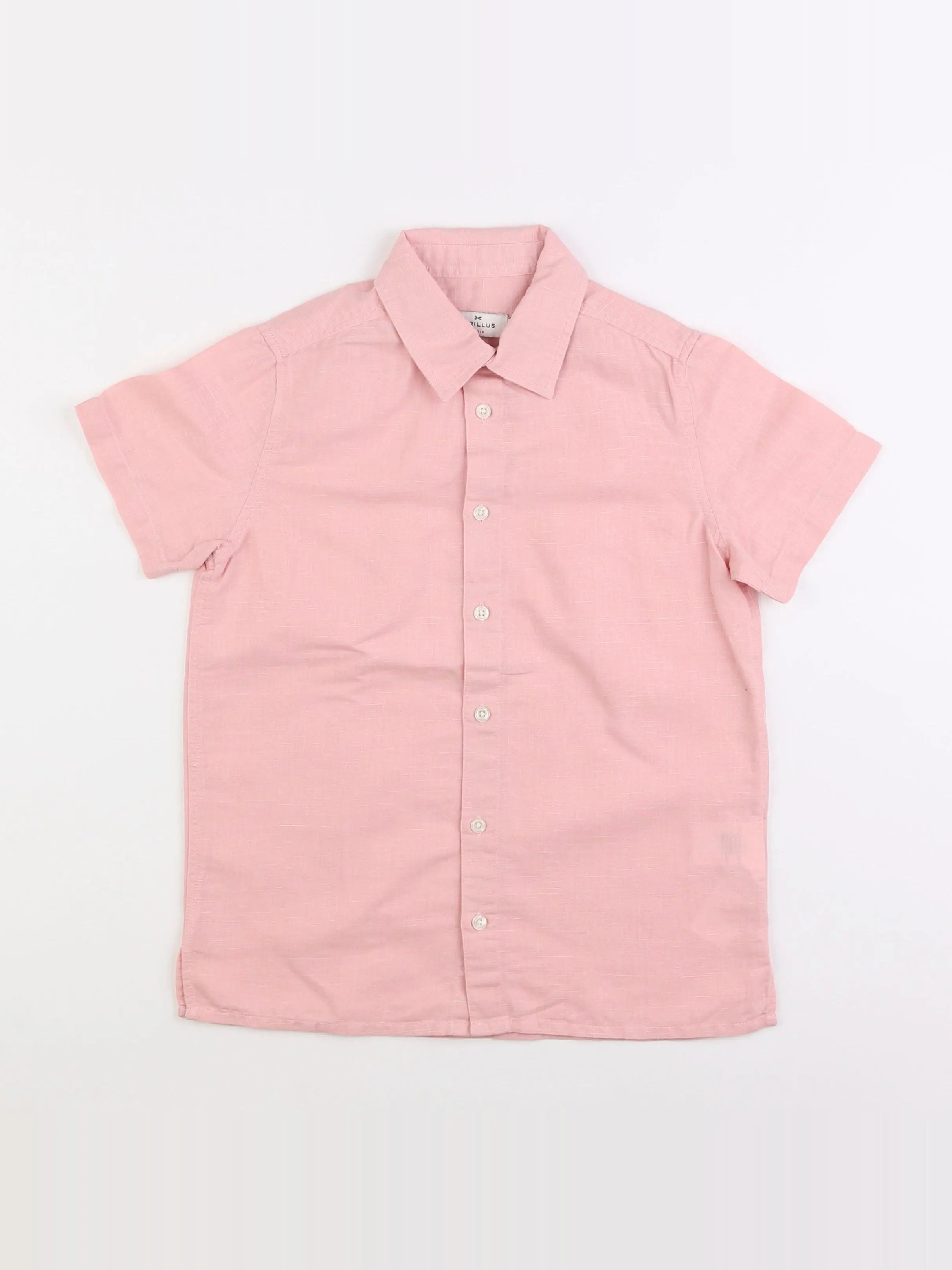 Cyrillus - chemise rose - 10 ans