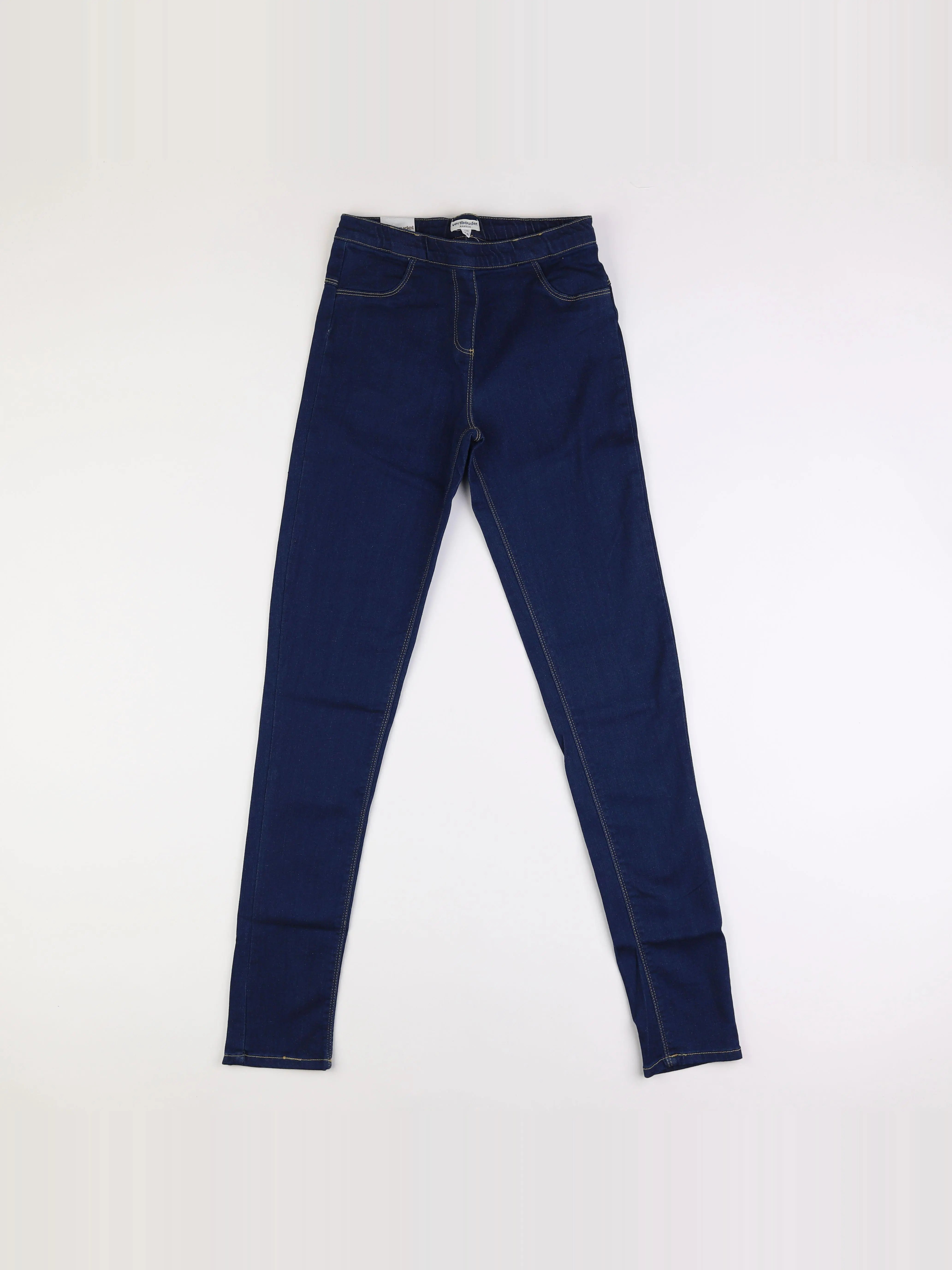 Vertbaudet - jegging bleu - 14 ans