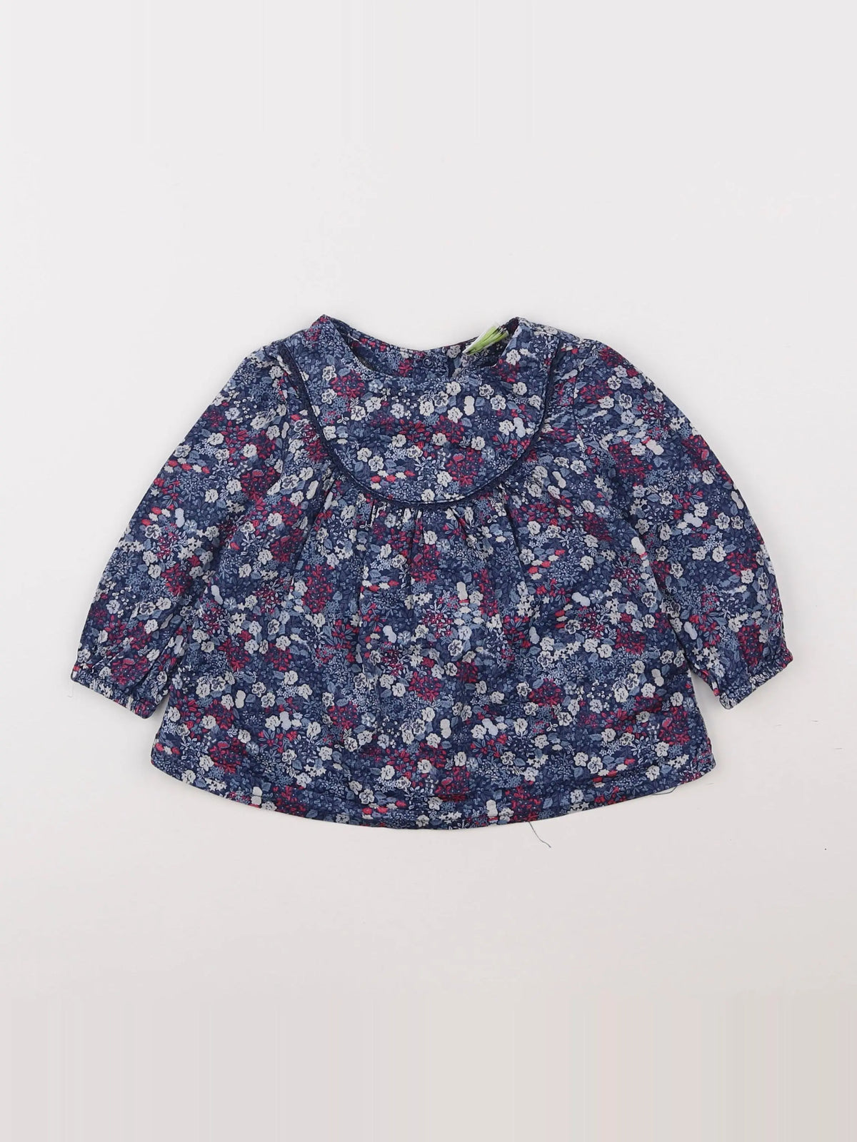 Tape à l'oeil - blouse bleu - 12 mois