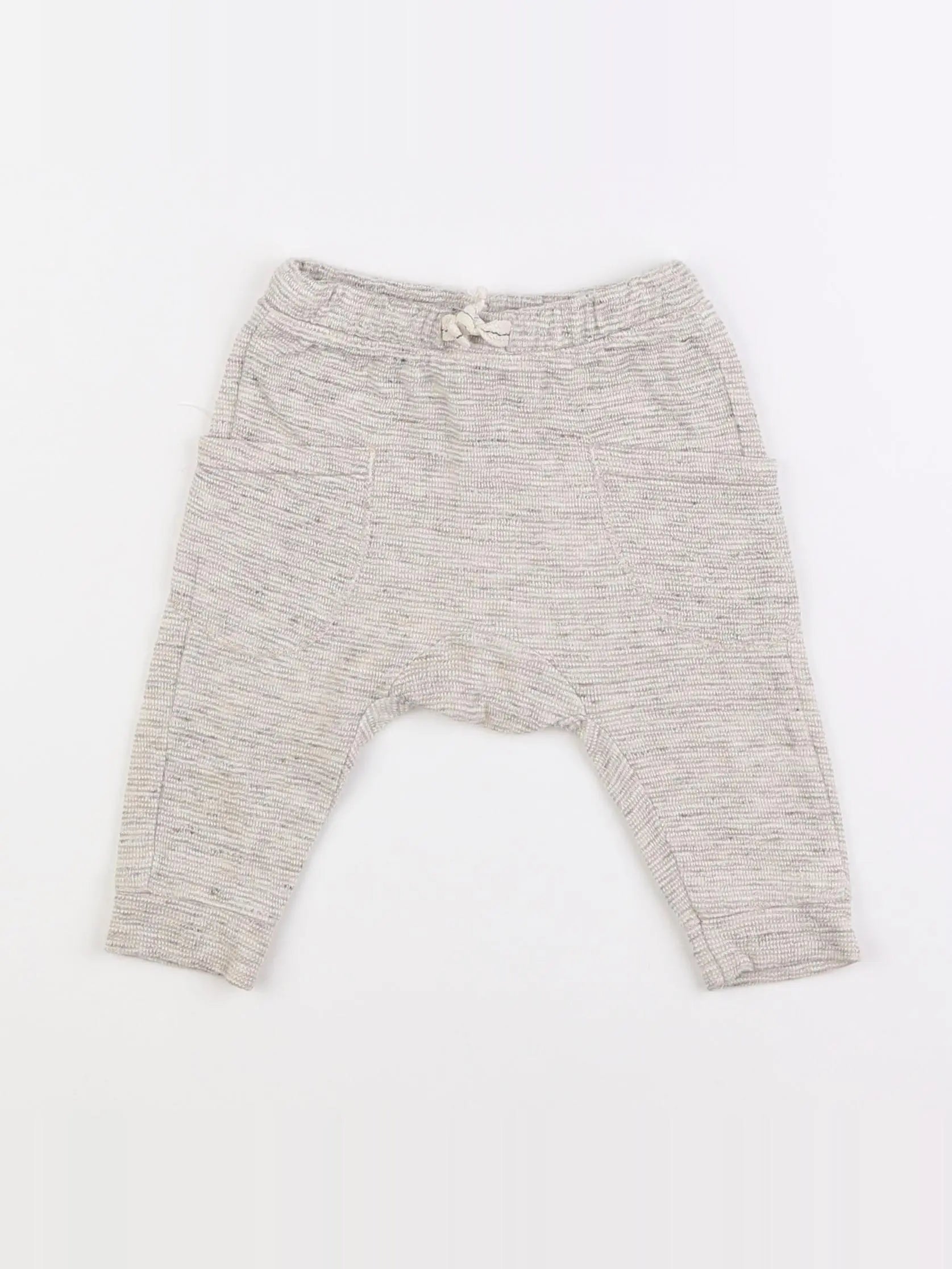 Zara - jogging gris - 6/9 mois