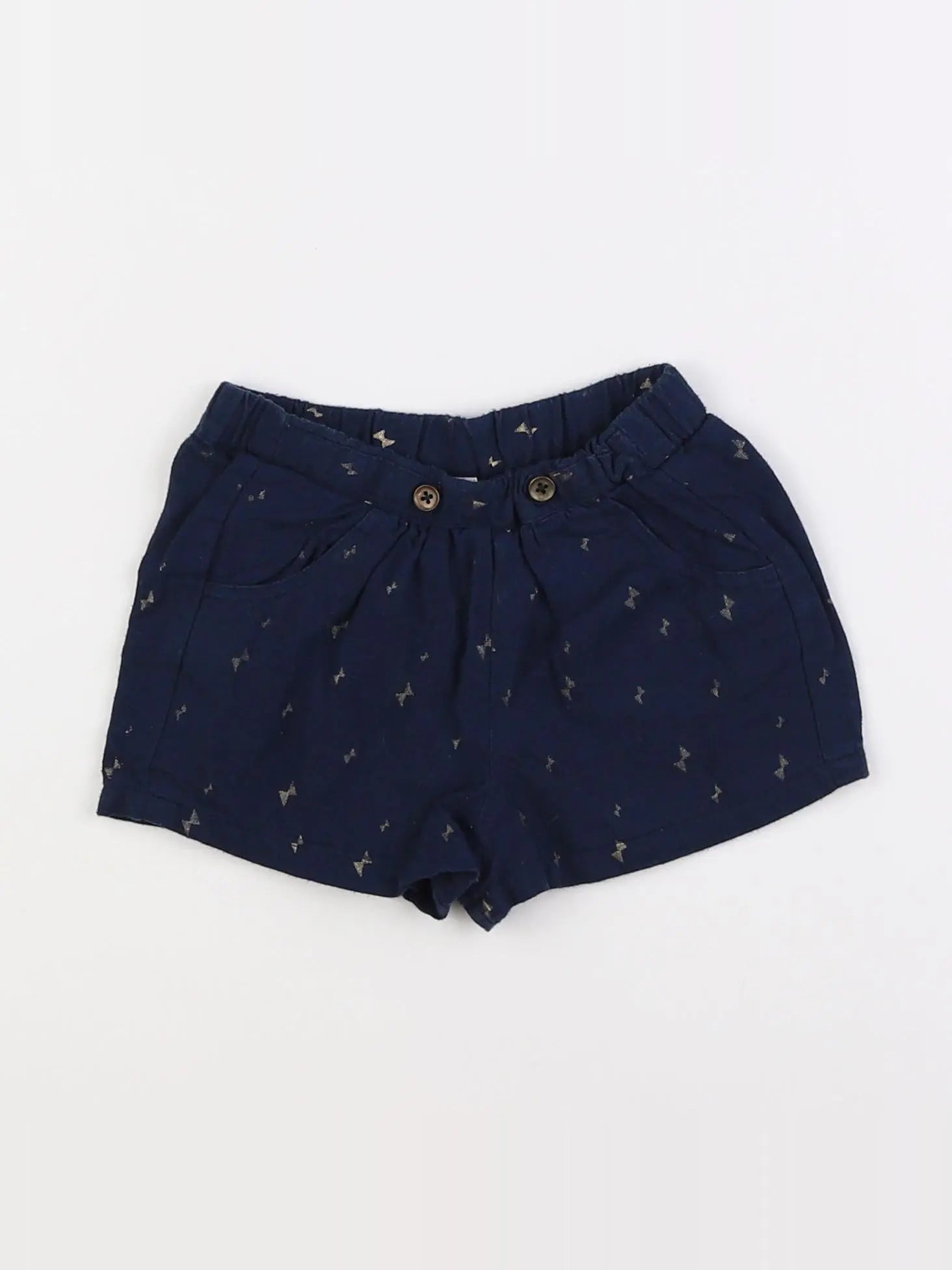Tape à l'oeil - short bleu - 18 mois