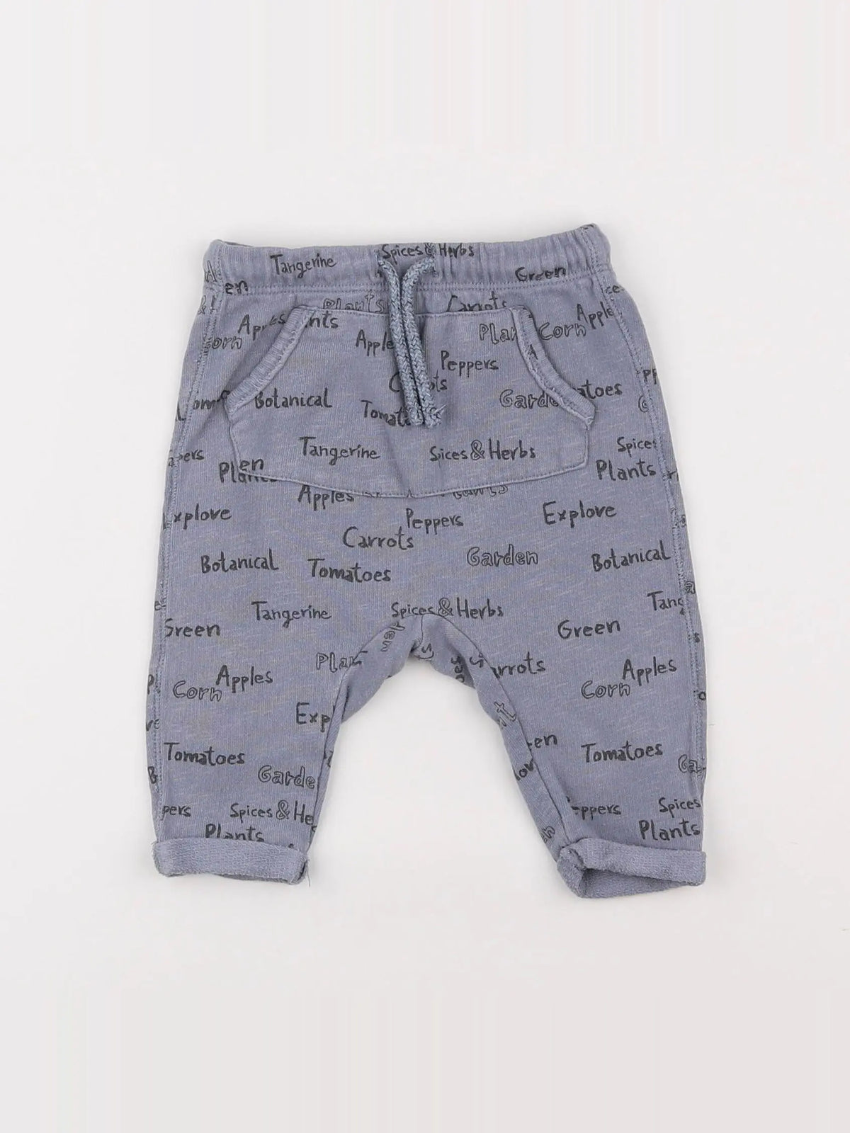 Zara - jogging bleu - 3/6 mois