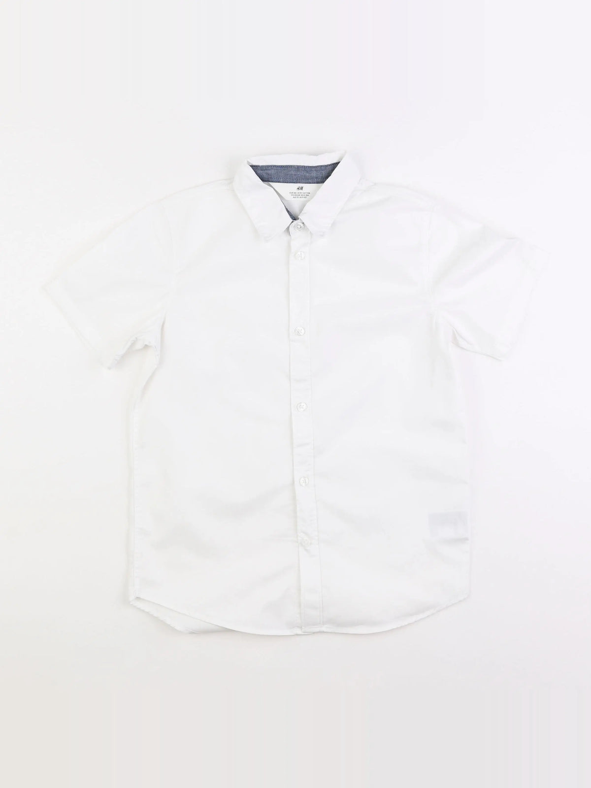 H&M - chemise blanc - 9/10 ans