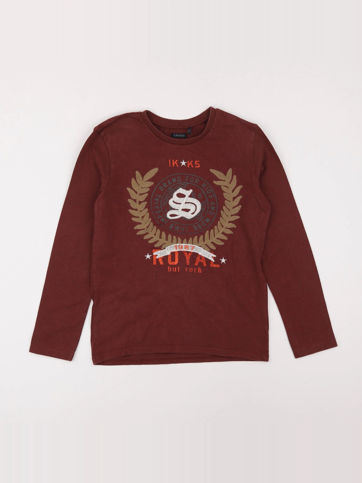 IKKS - tee-shirt rouge - 10 ans