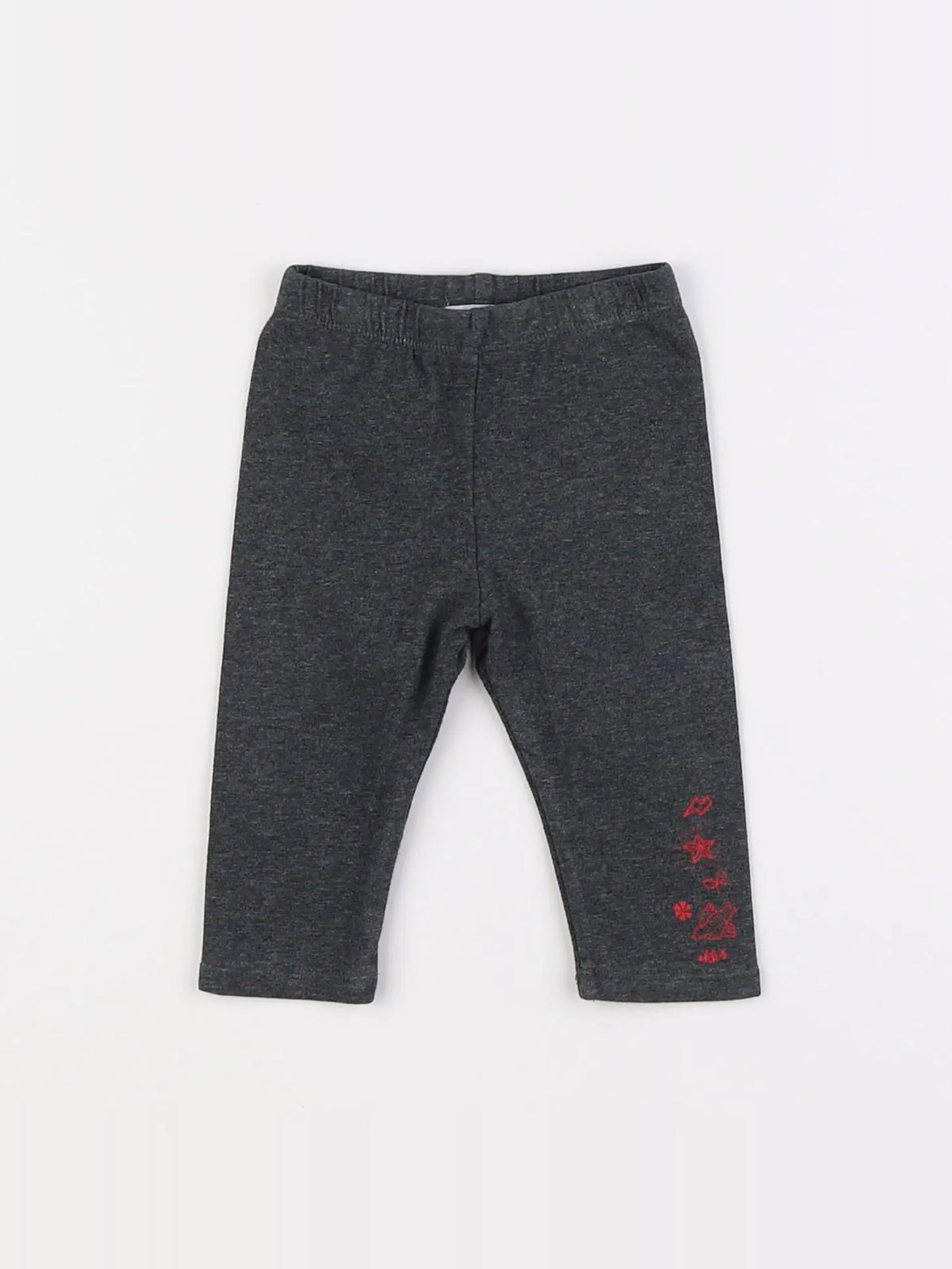 IKKS - legging gris - 3 mois