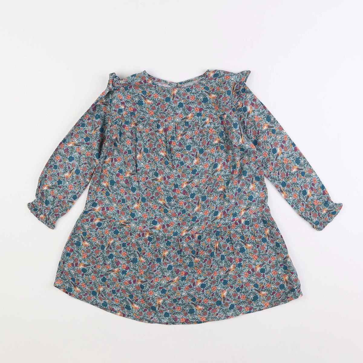 Vertbaudet - robe bleu - 3 ans
