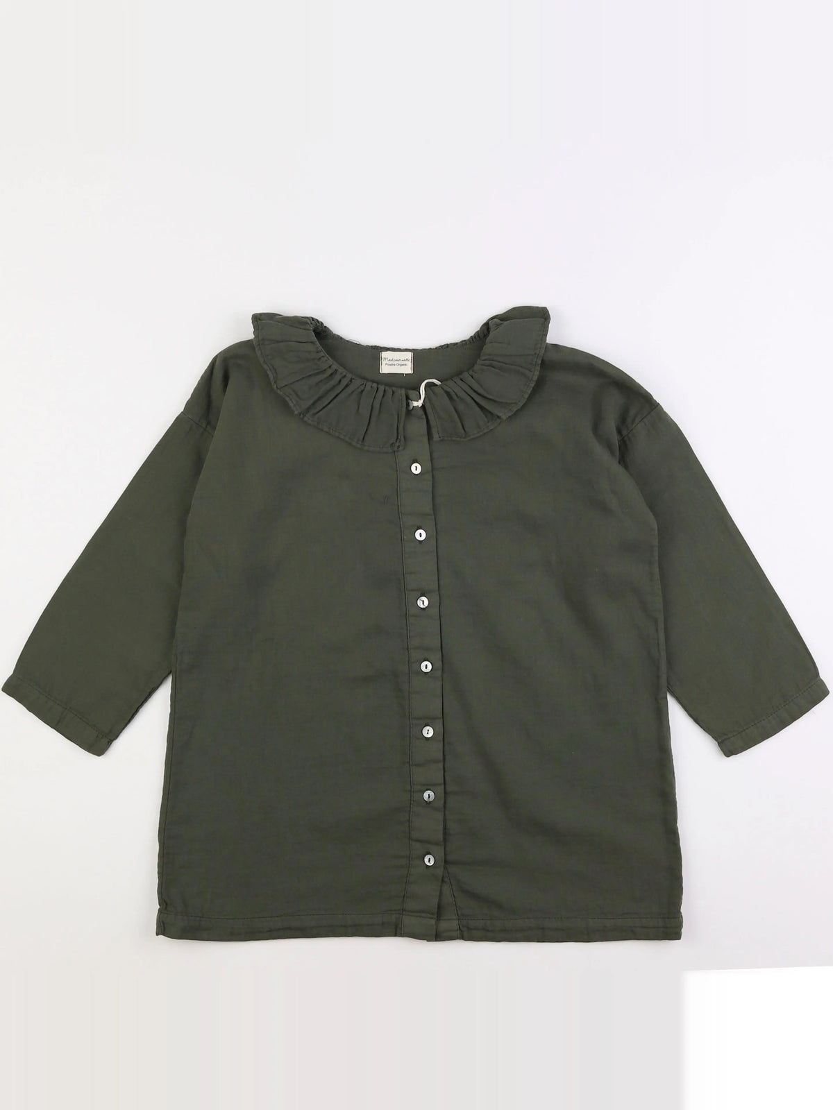 Poudre Organic - blouse vert - 12 ans