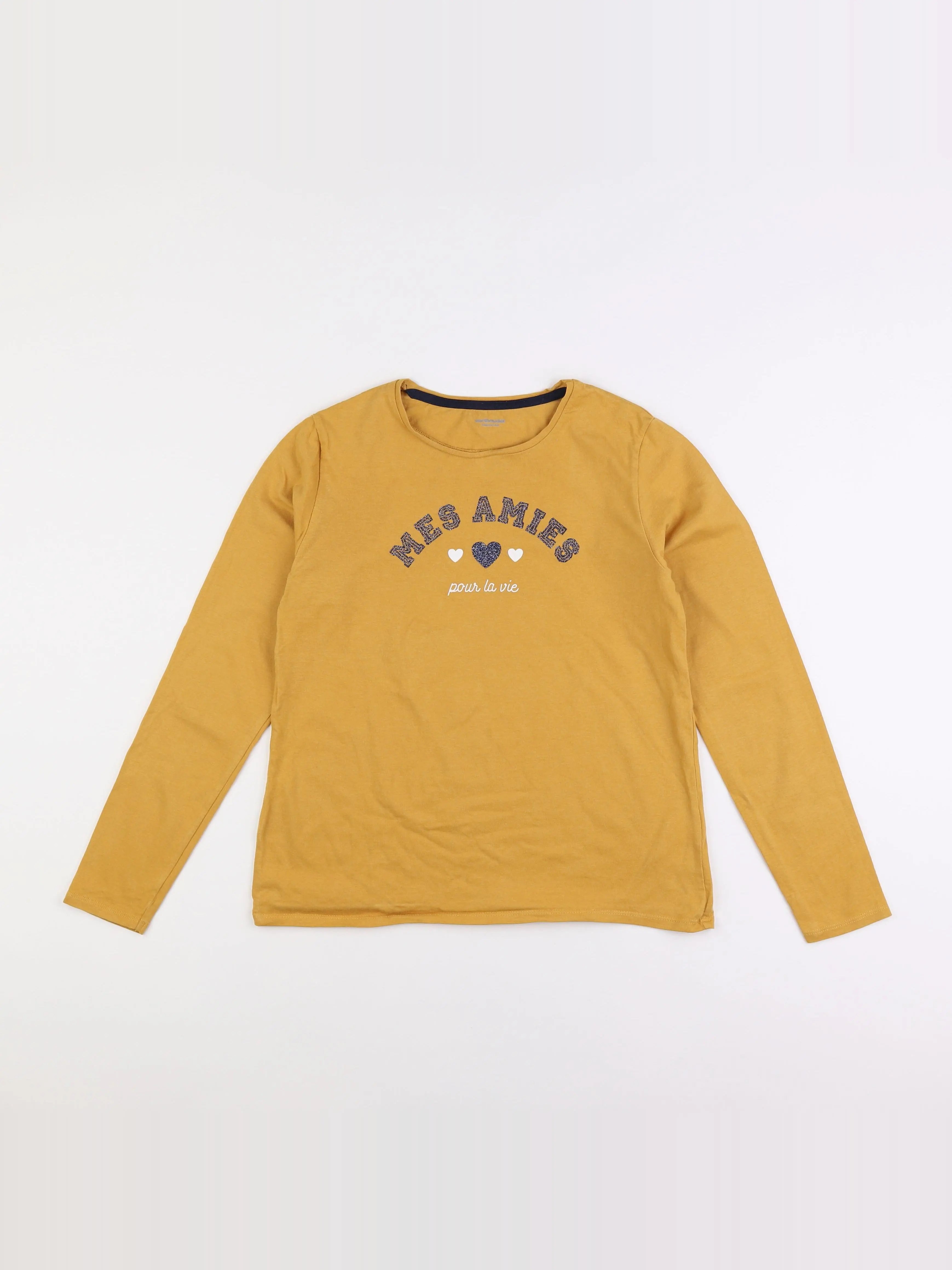 Tape à l'oeil - tee-shirt jaune - 14 ans