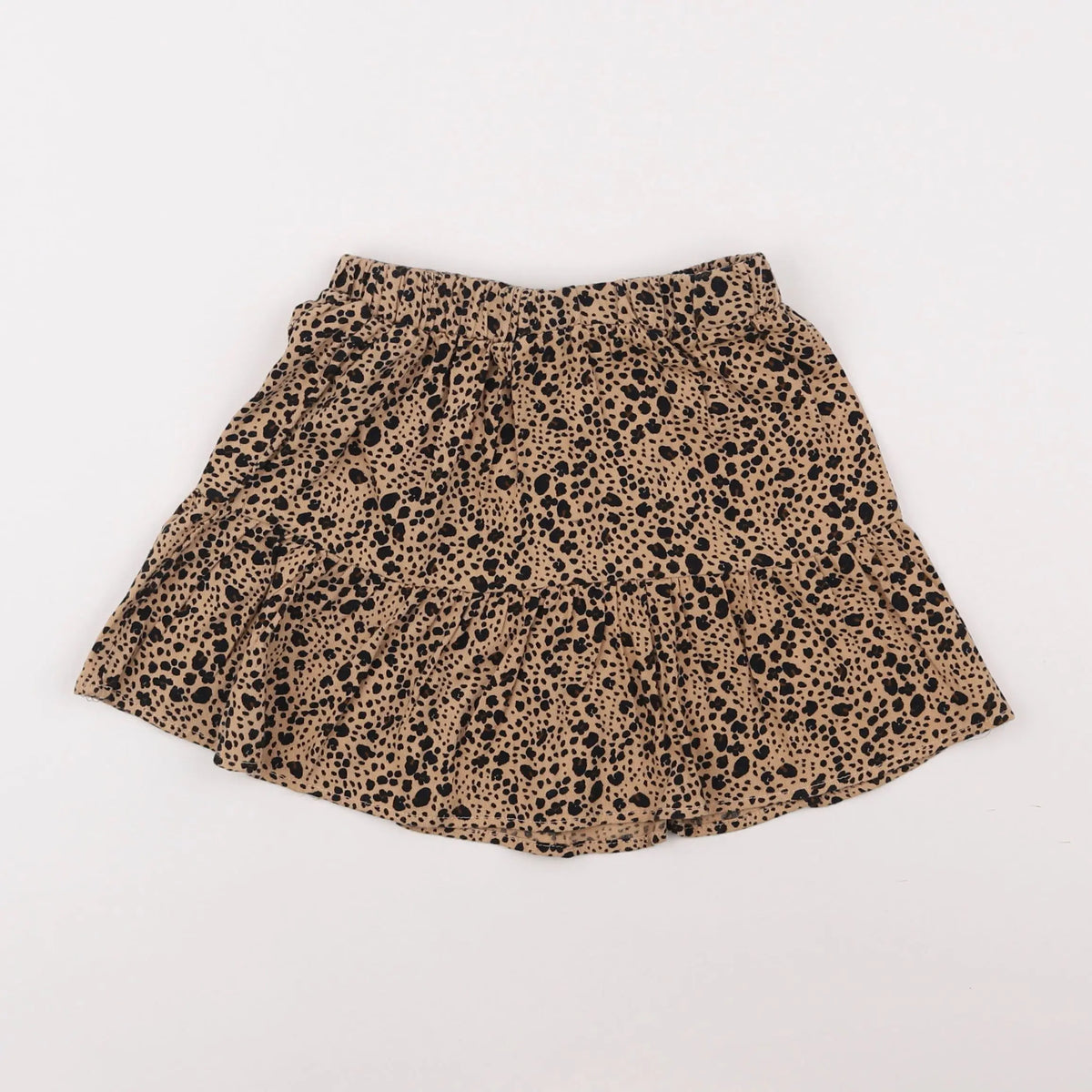 Vertbaudet - jupe beige - 8 ans
