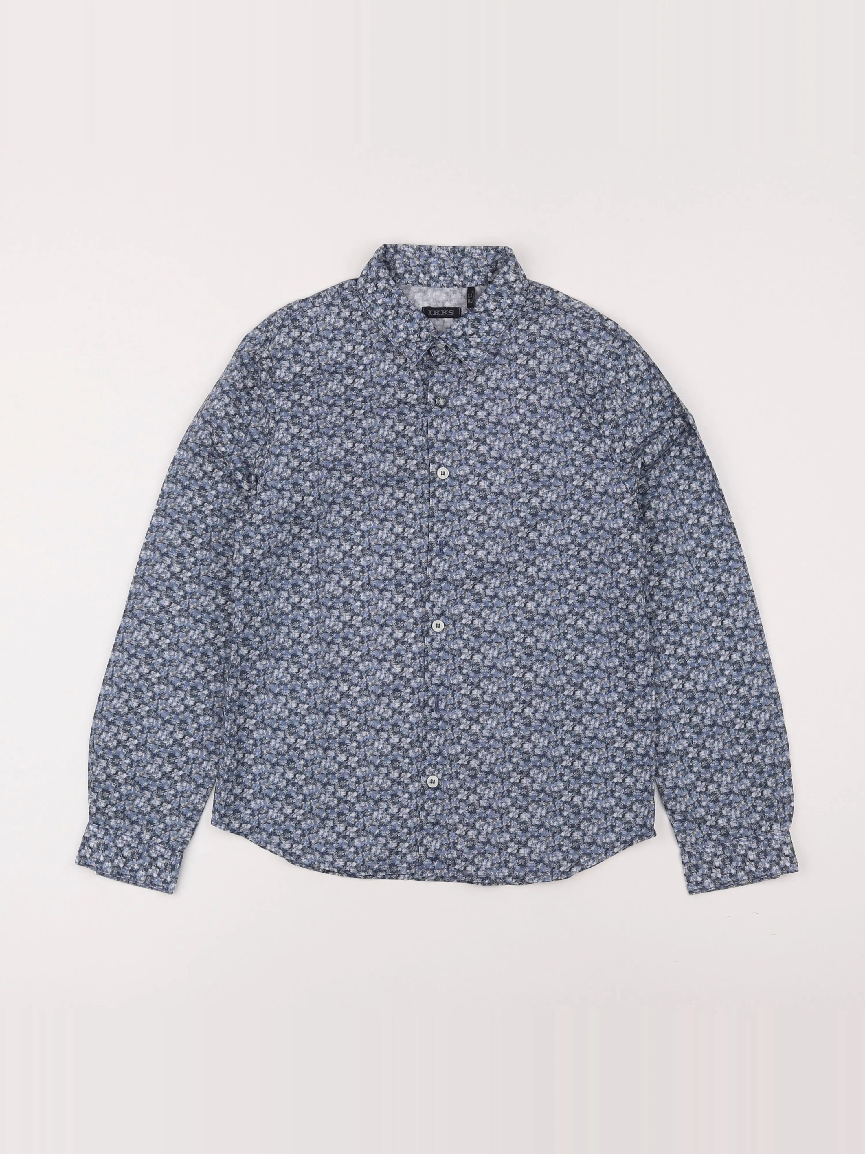 IKKS - chemise bleu - 10 ans
