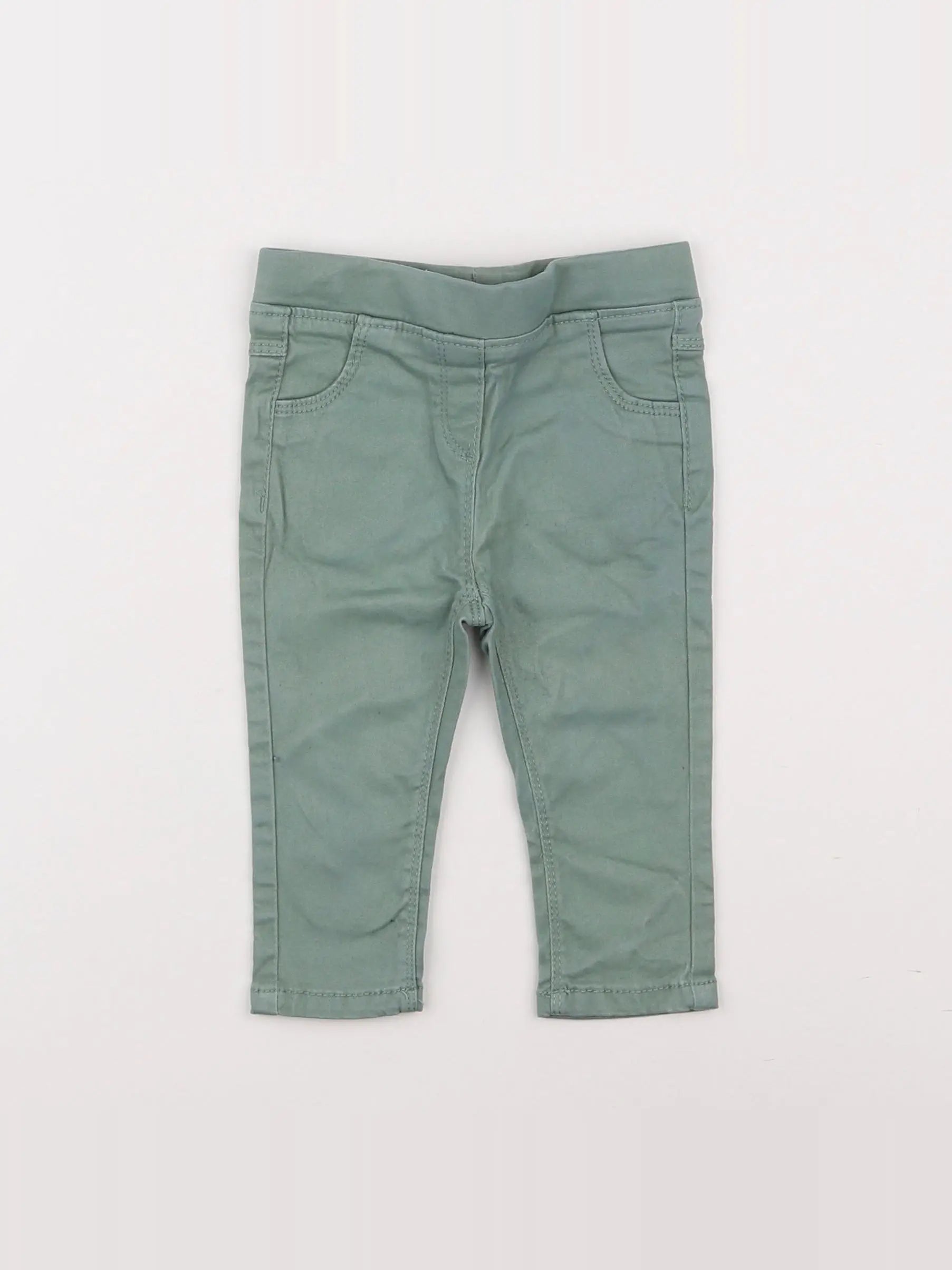 Tape à l'oeil - pantalon vert - 9 mois