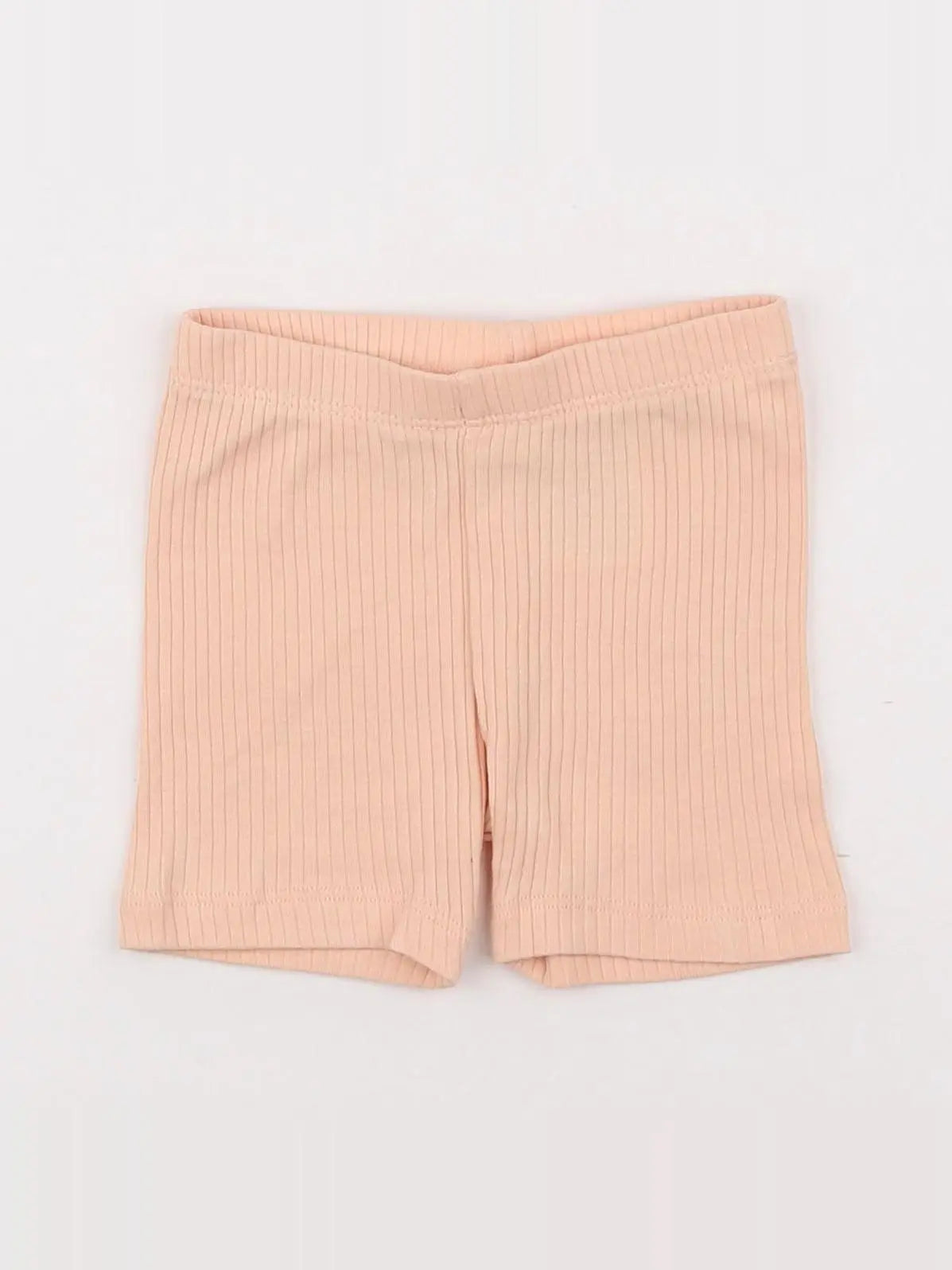 H&M - short orange - 6 mois