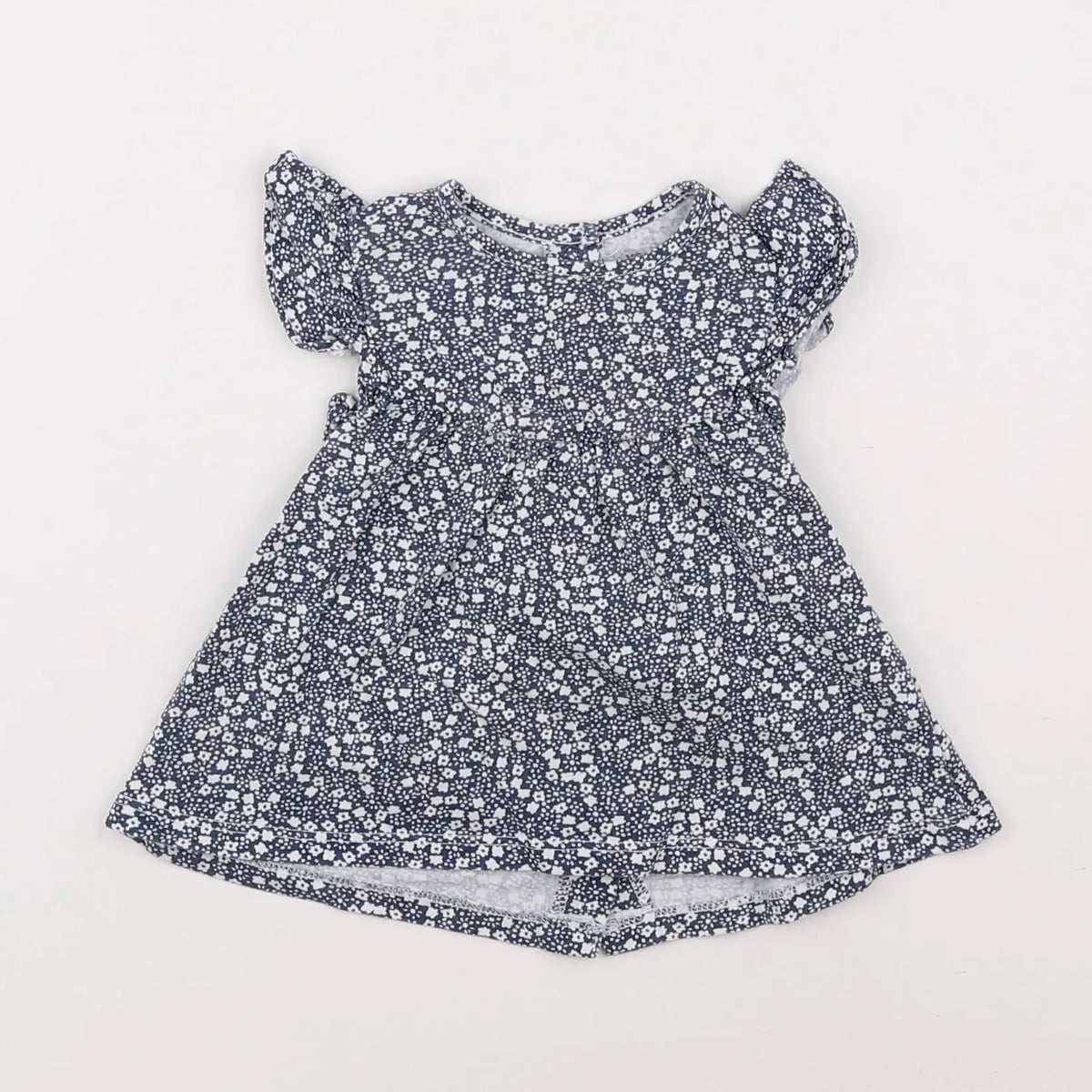 Vertbaudet - robe bleu - 6 mois