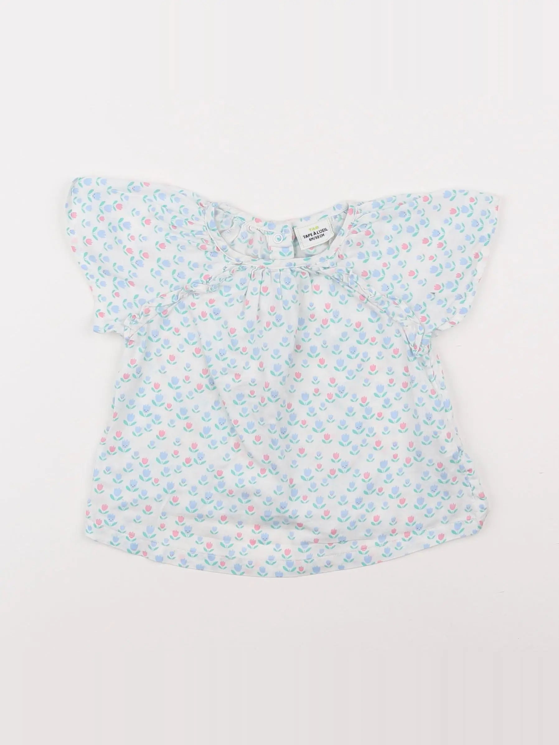 Tape à l'oeil - tee-shirt multicolore - 6 mois