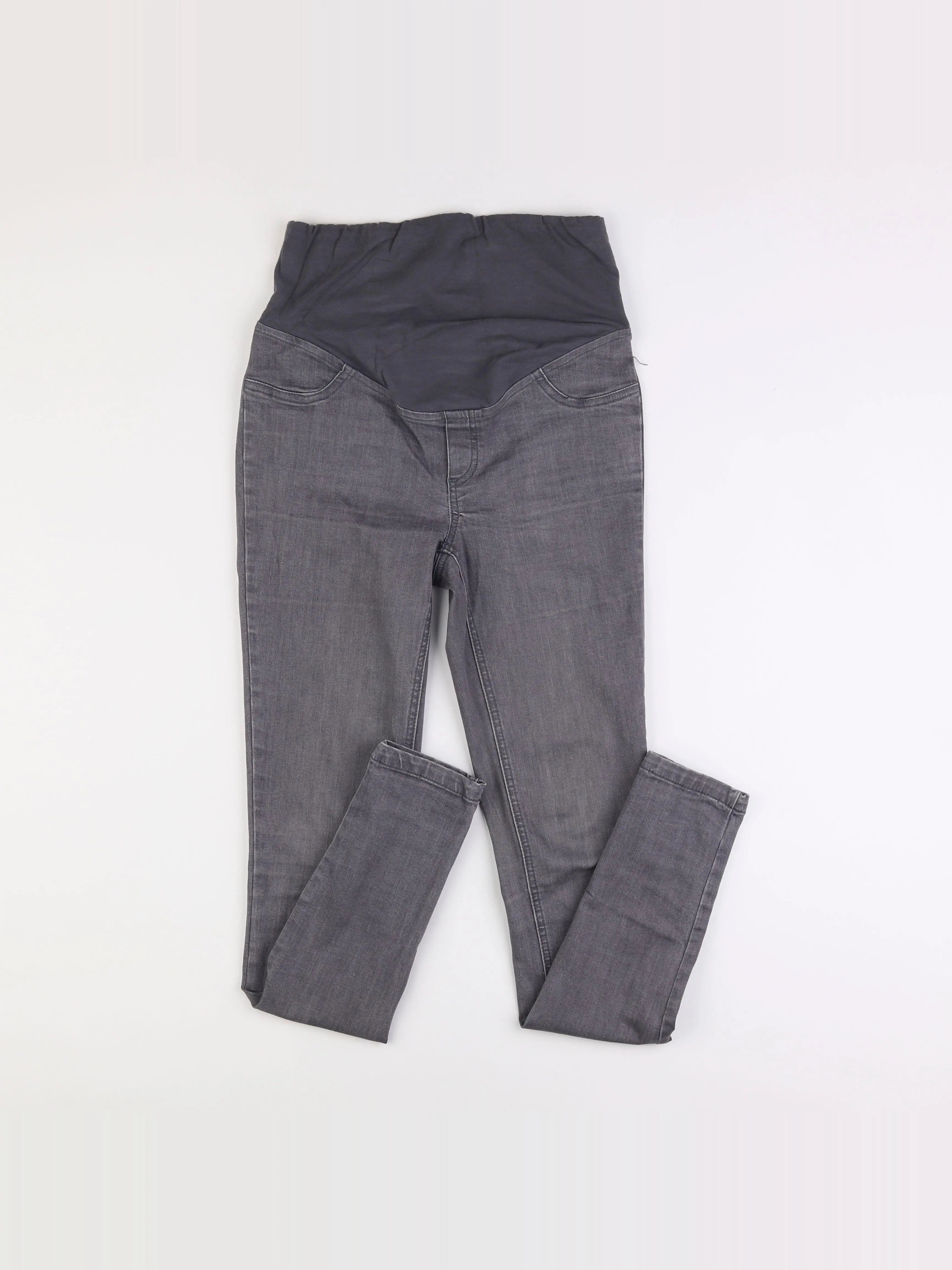 Vertbaudet - jean grossesse gris - 36