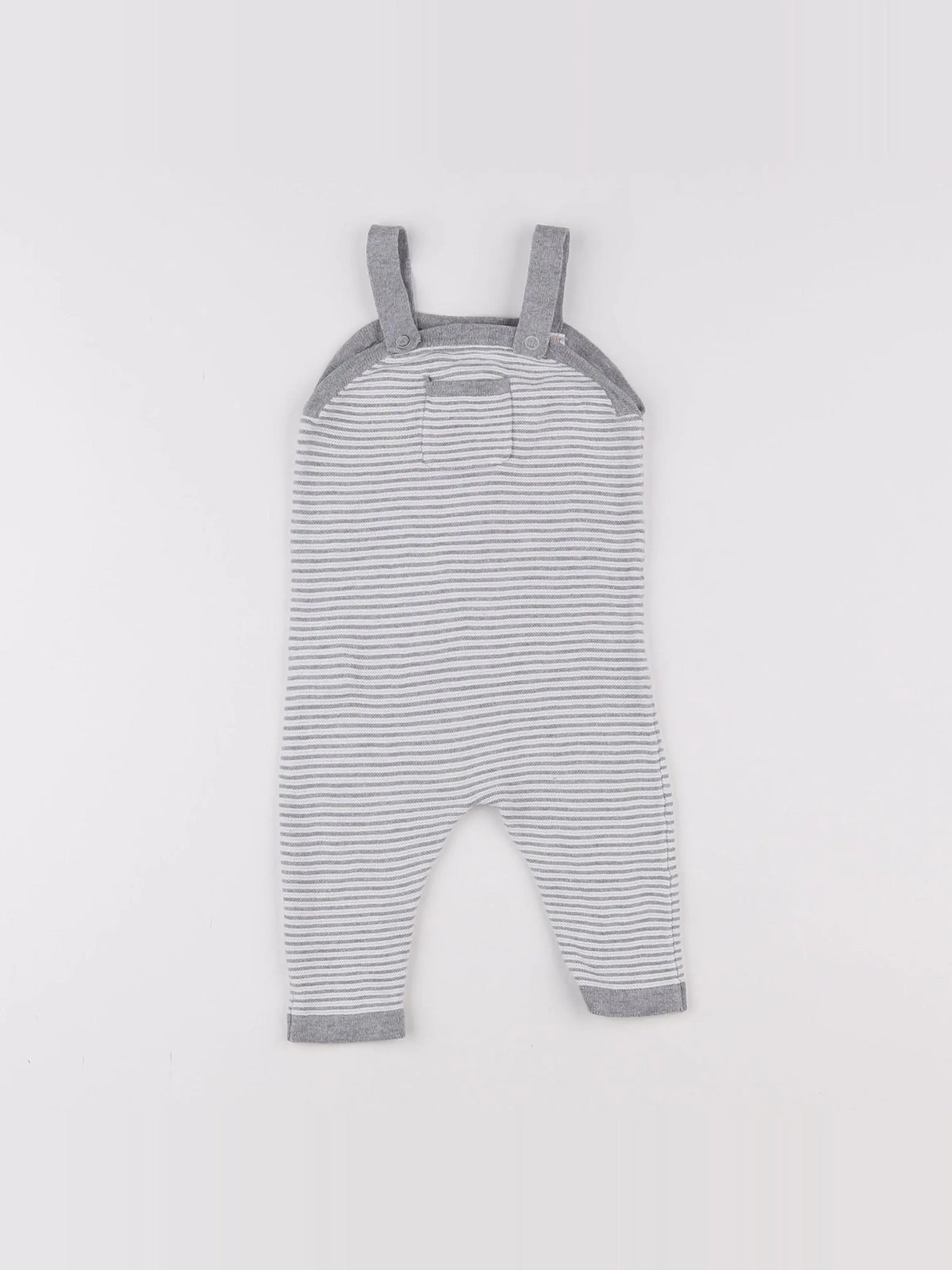 Mango - salopette gris - 3/6 mois