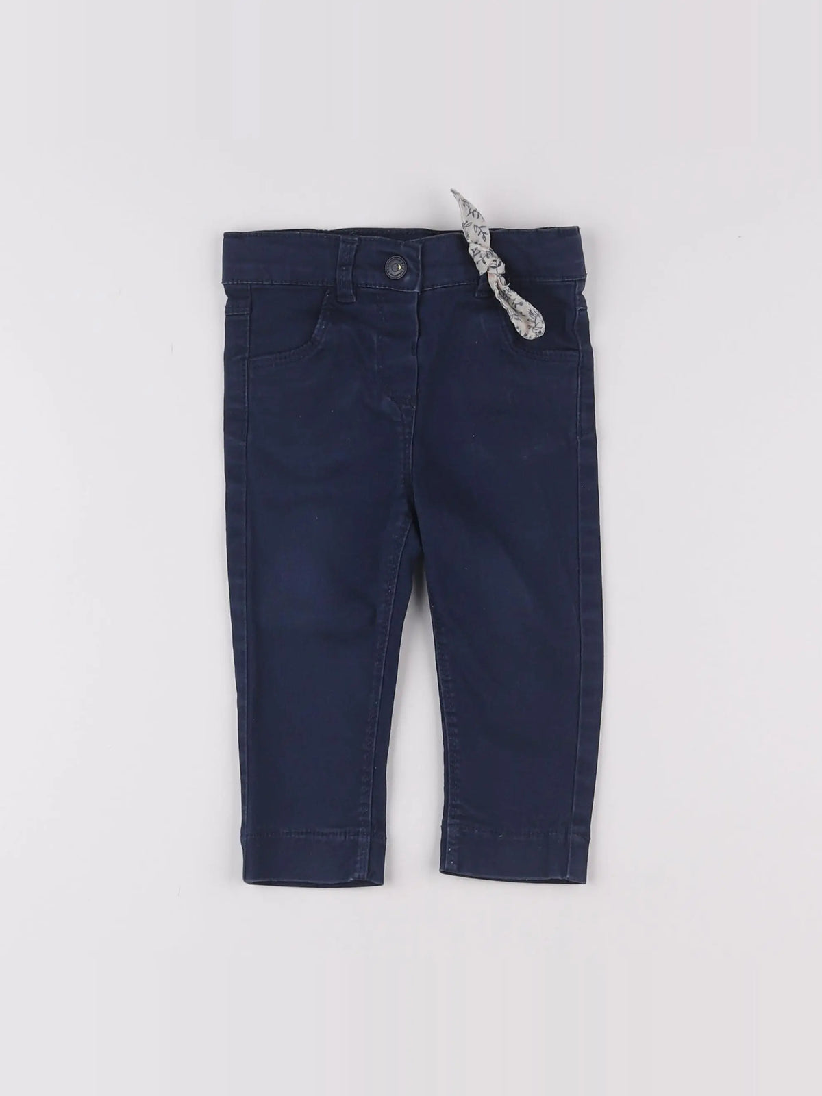 Tape à l'oeil - pantalon bleu - 9 mois
