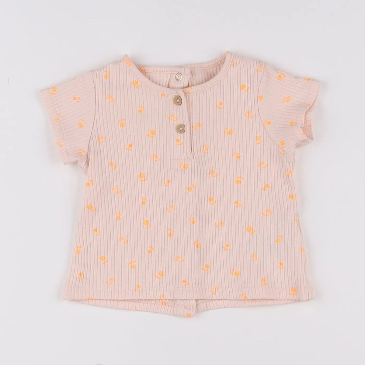 Vertbaudet - tee-shirt rose - 3 mois