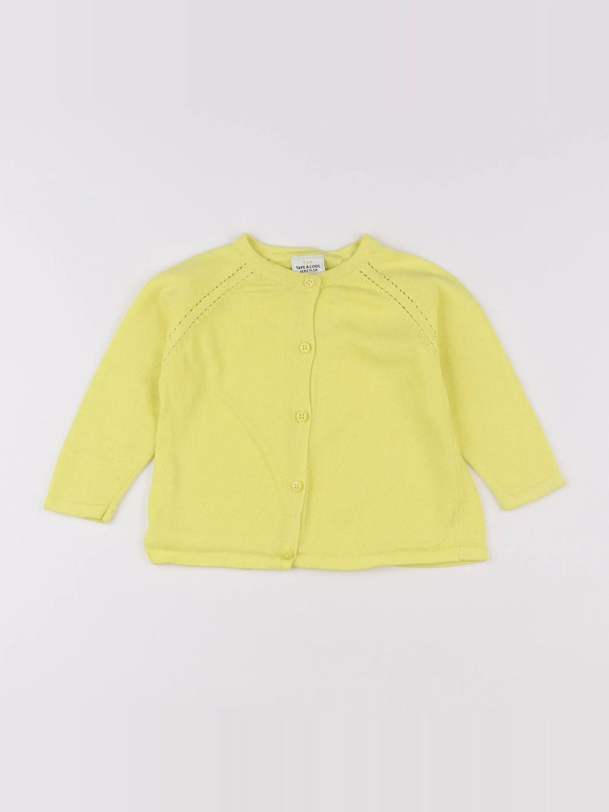 Tape à l'oeil - gilet jaune - 12 mois