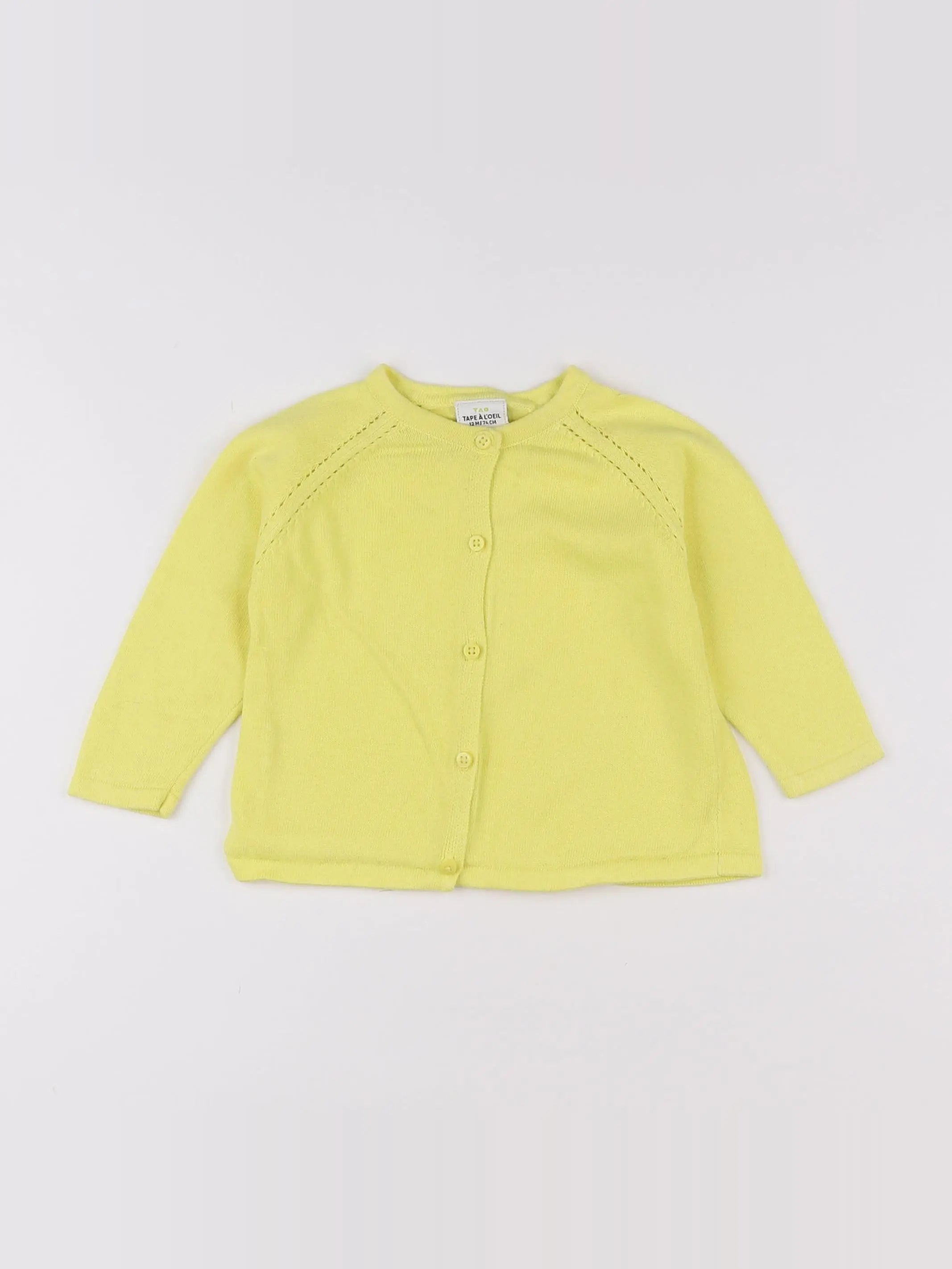 Tape à l'oeil - gilet jaune - 12 mois