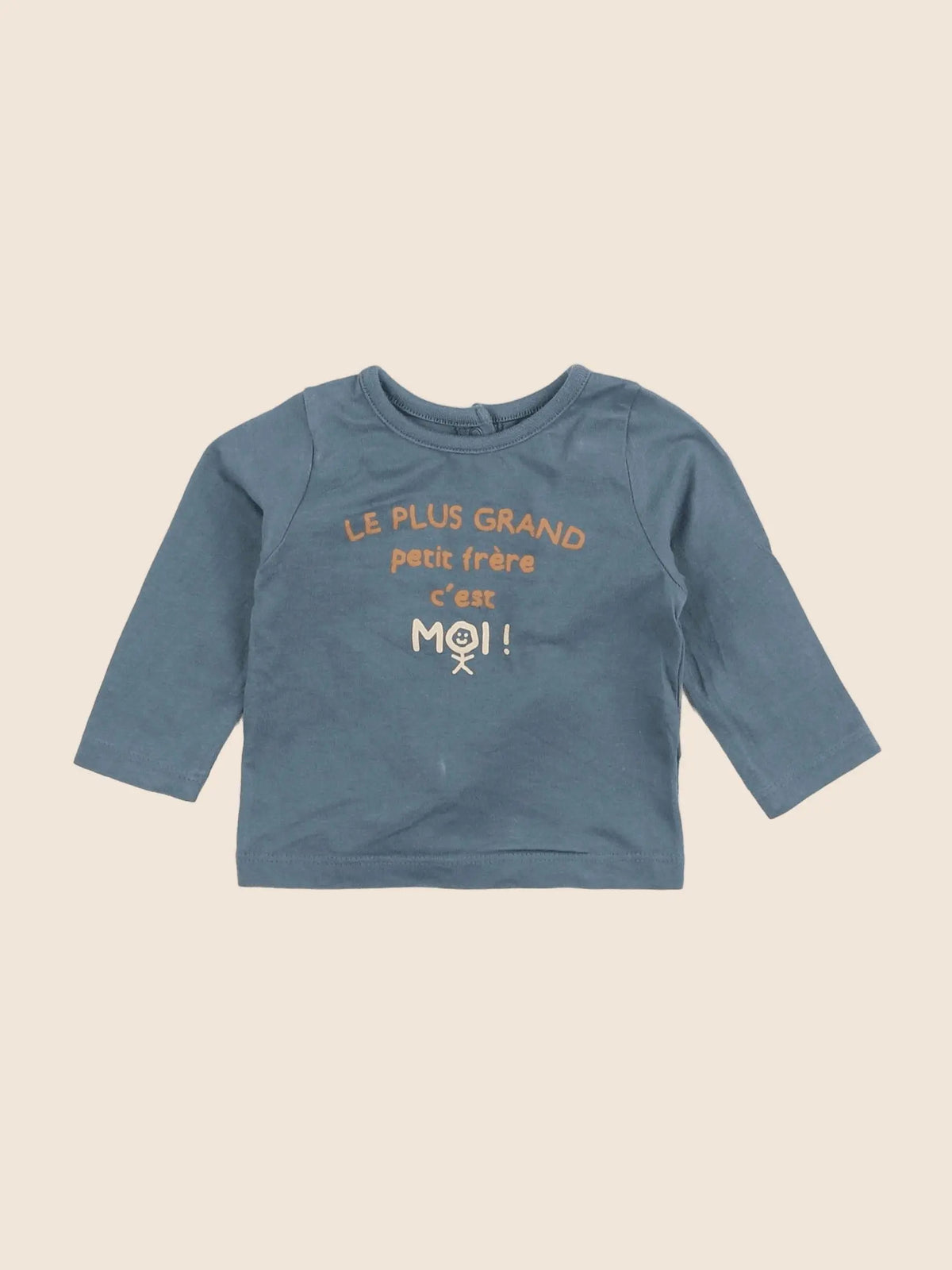 Vertbaudet - tee-shirt vert - 3 mois