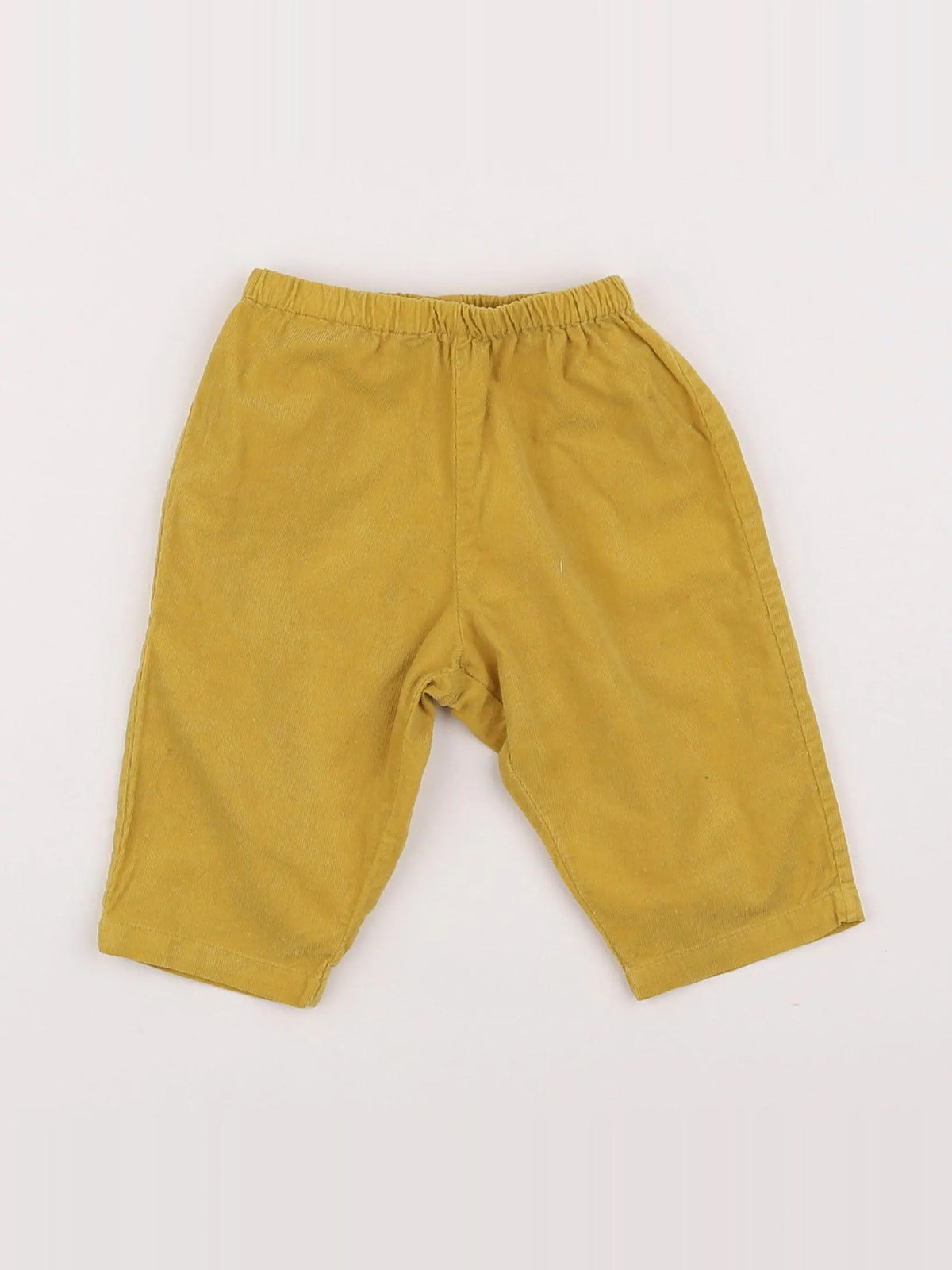 Bonton - pantalon jaune - 6 mois