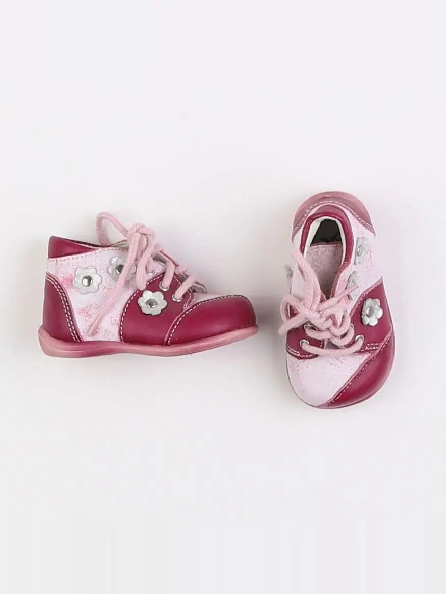 Bellamy - bottillons rose - pointure 17