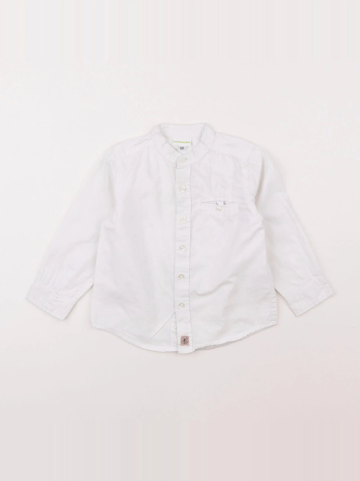 Vertbaudet - chemise blanc - 3 ans