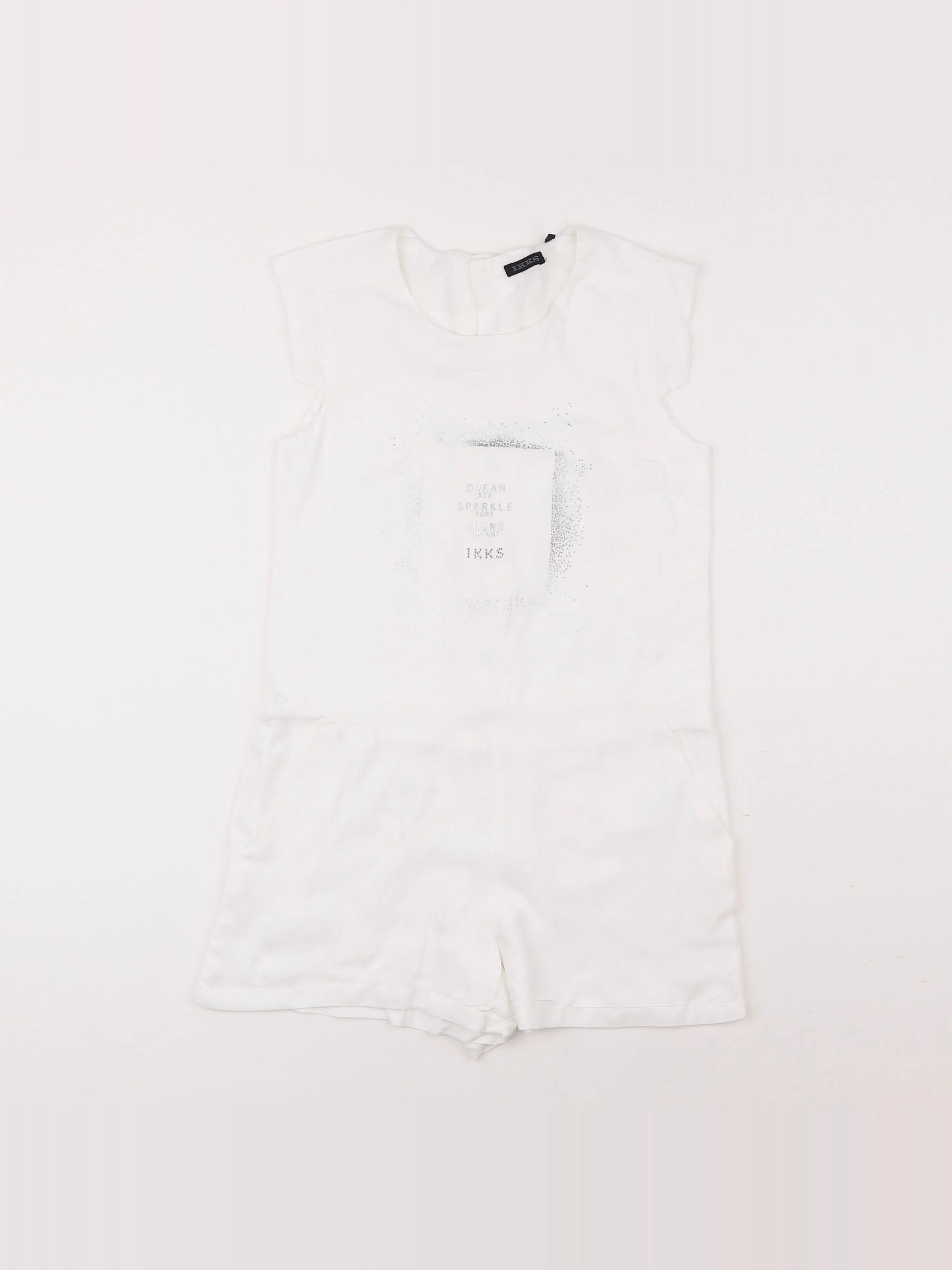 IKKS - combinaison blanc - 8 ans