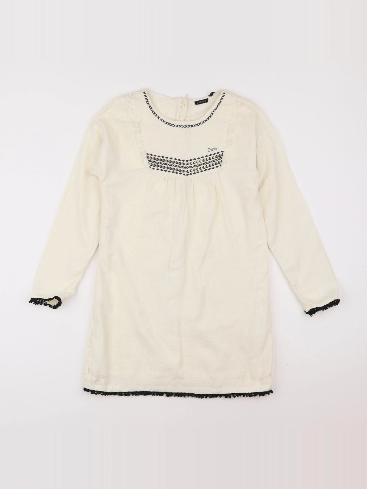 IKKS - robe beige - 10 ans
